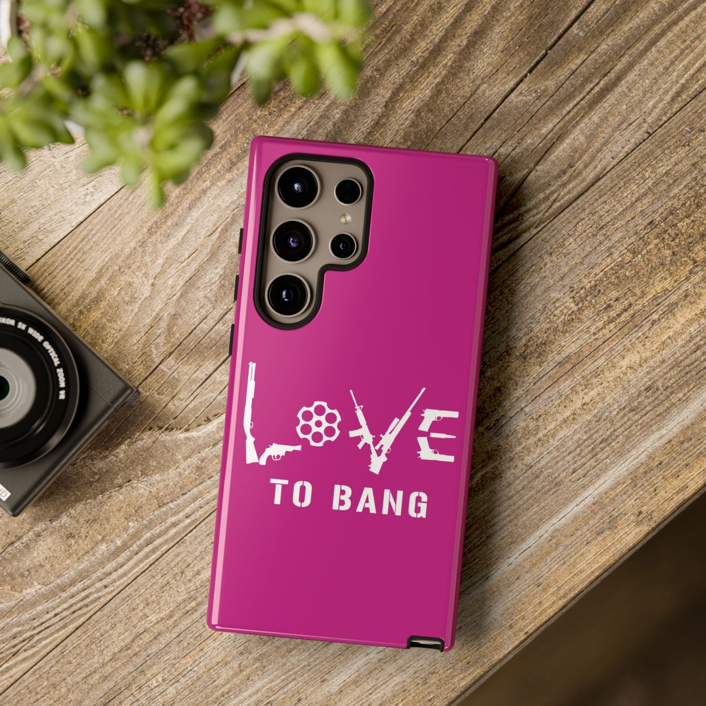 Dark Pink LTB Phone Case
