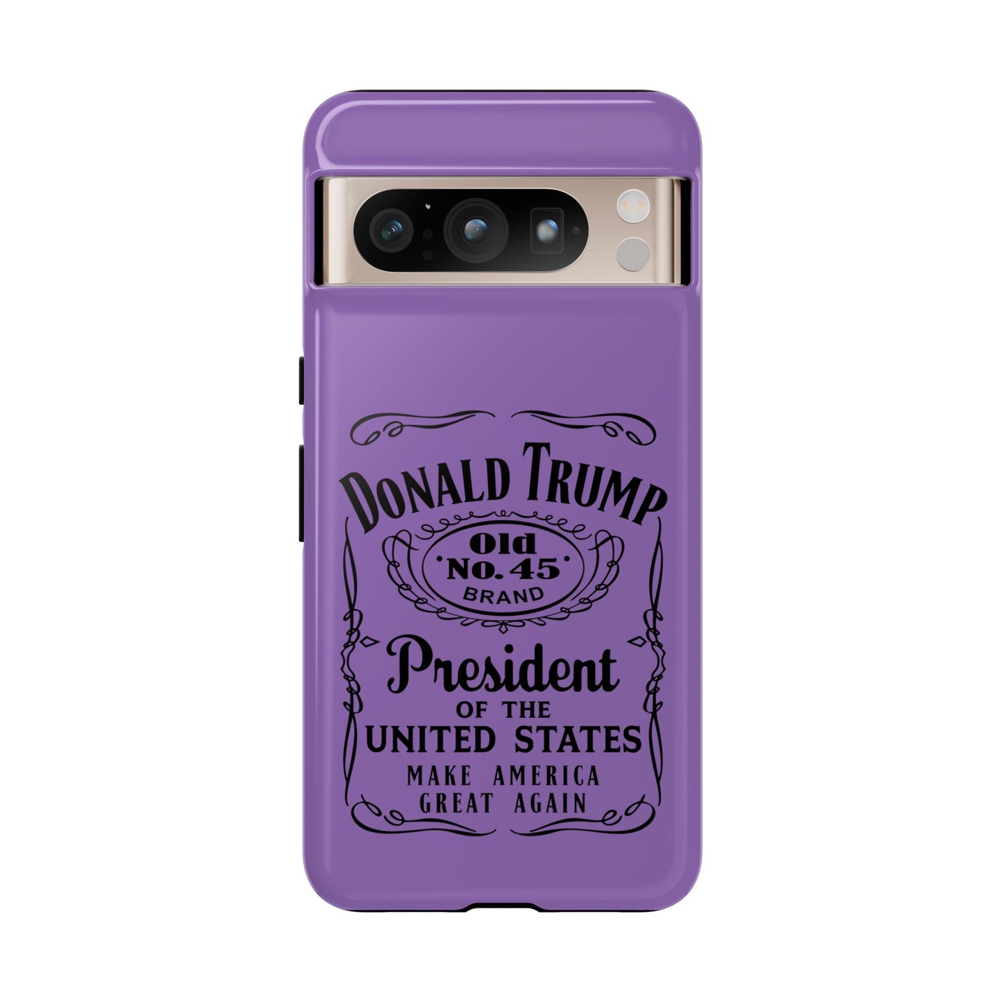 Light Purple Trump Whiskey Phone Case