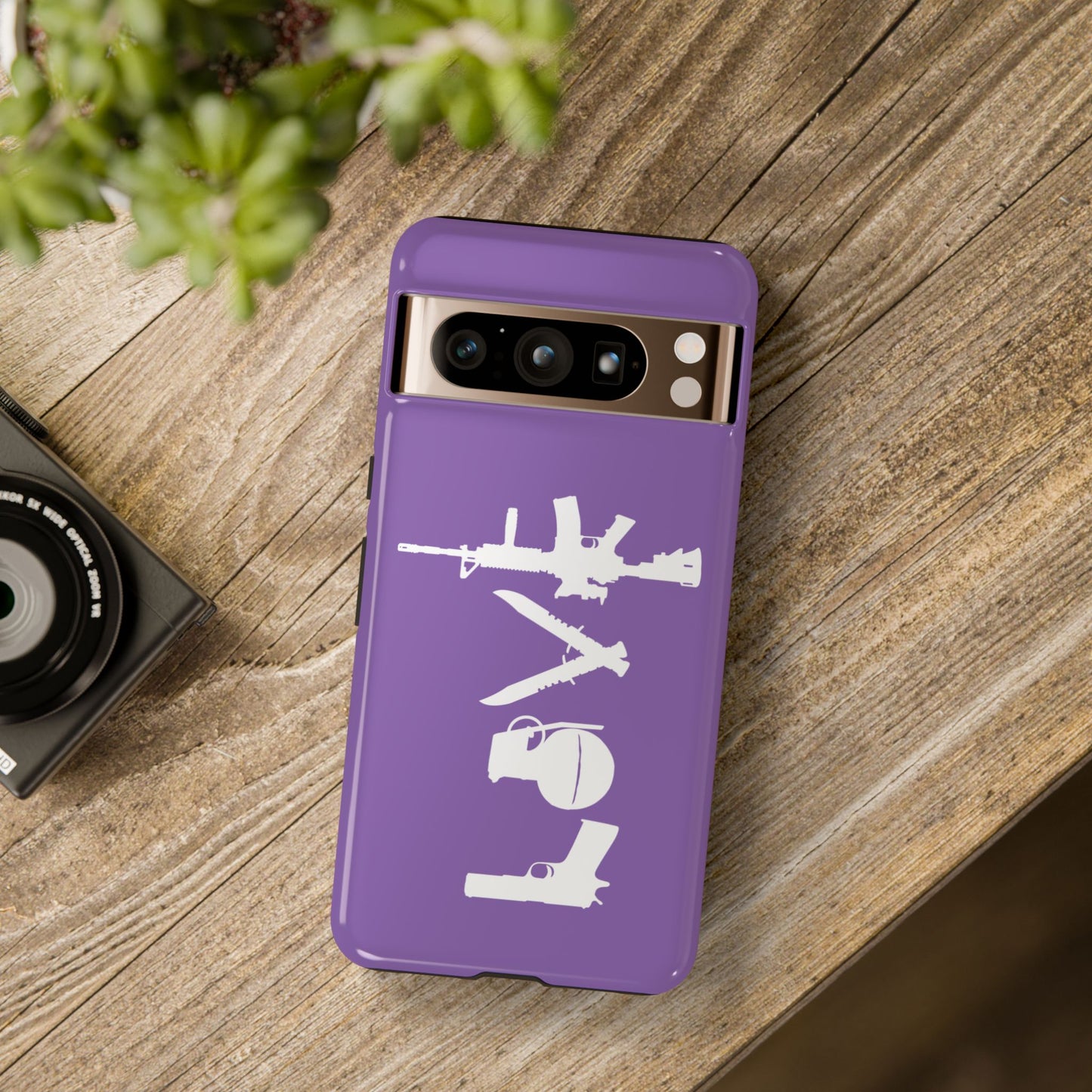 Light Purple Love Phone Case