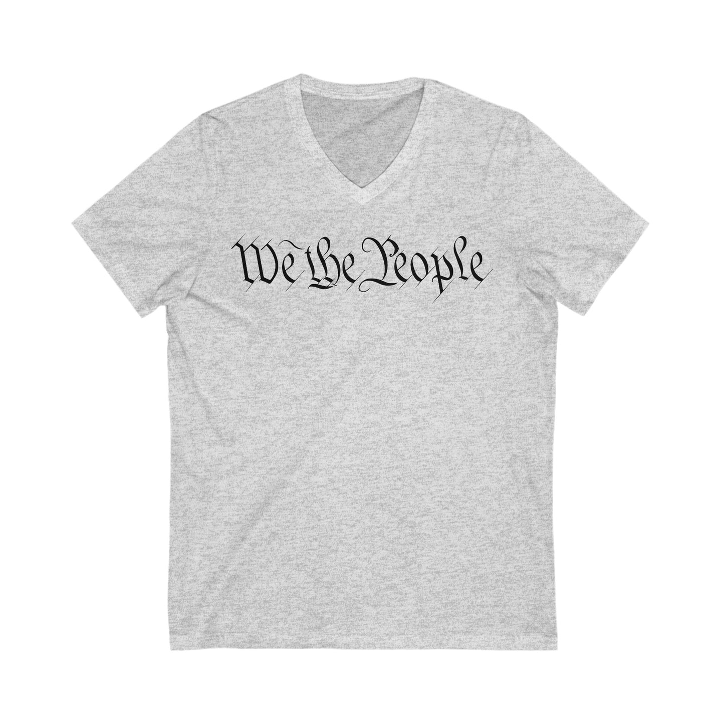 We The People Short Sleeve V-Neck Tee