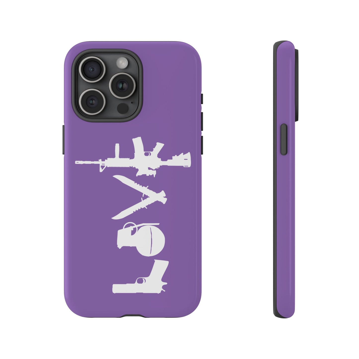 Light Purple Love Phone Case