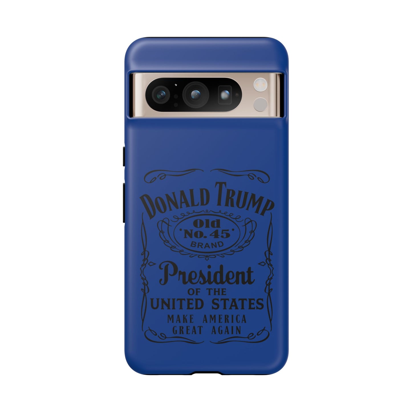 Blue Trump Whiskey Phone Case