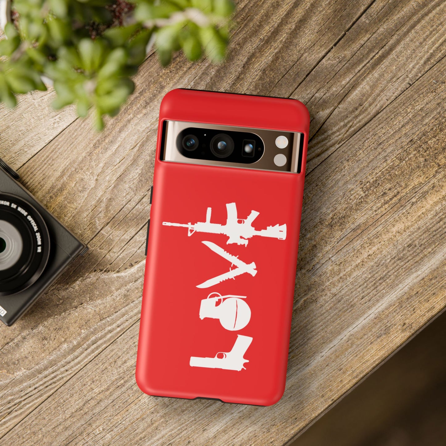Red Love Phone Case