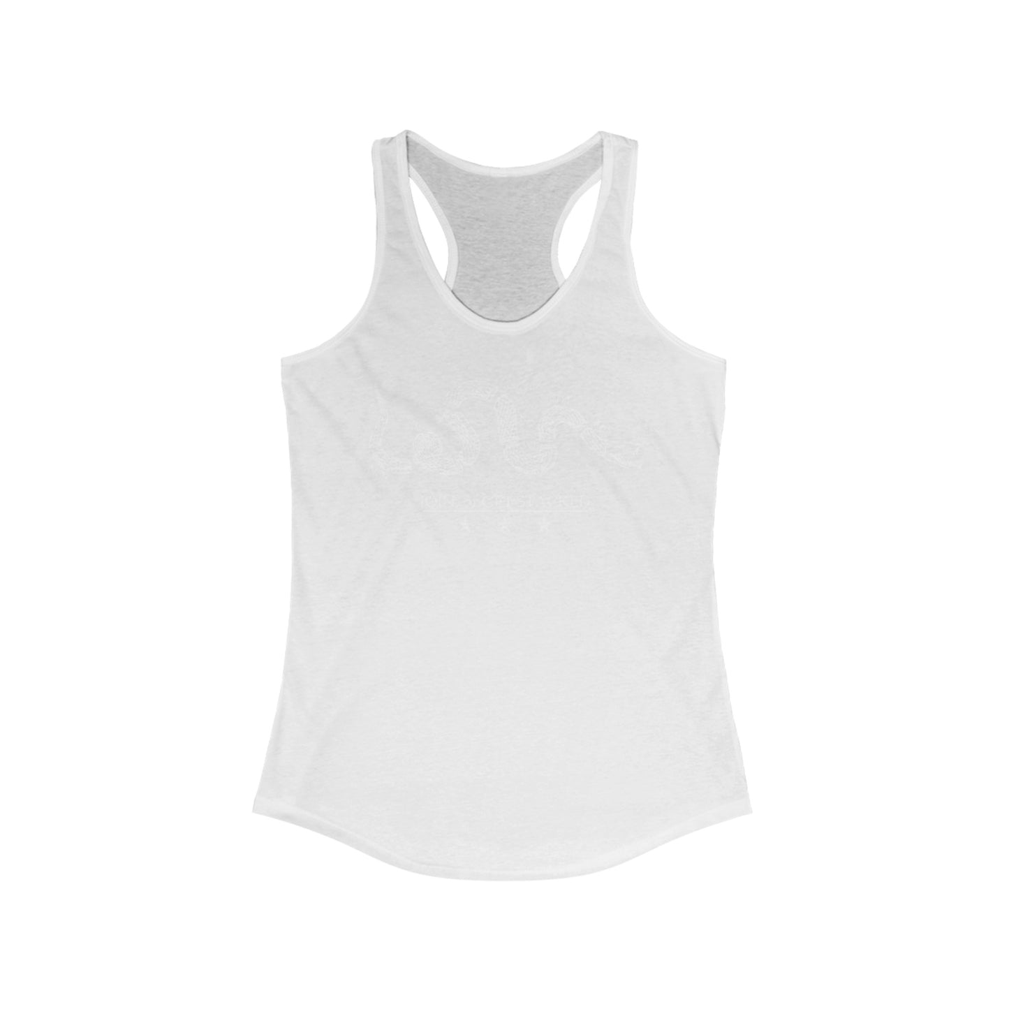 Join Or Get Stacked Women's Ideal Racerback Tank