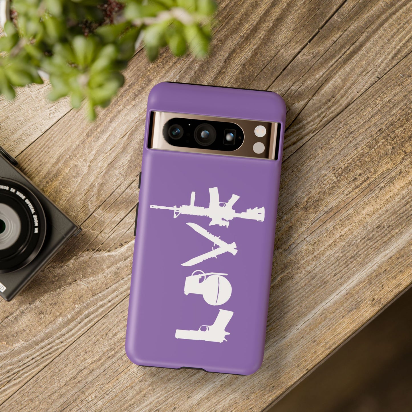 Light Purple Love Phone Case