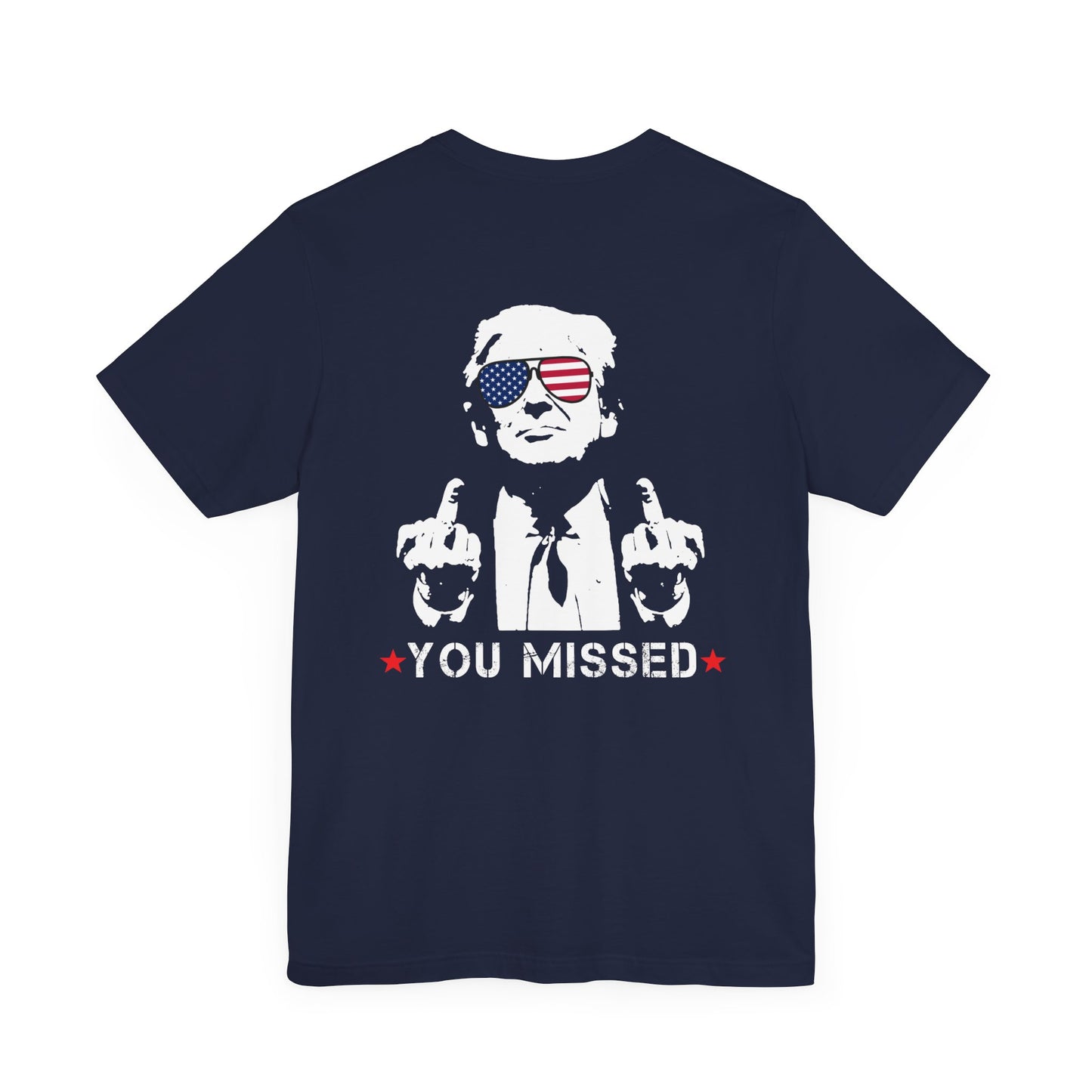 Trump 2024 - You Missed - Unisex Cotton Crew Tee