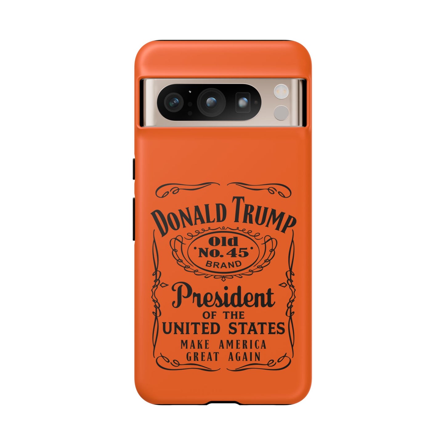 Orange Trump Whiskey Phone Case