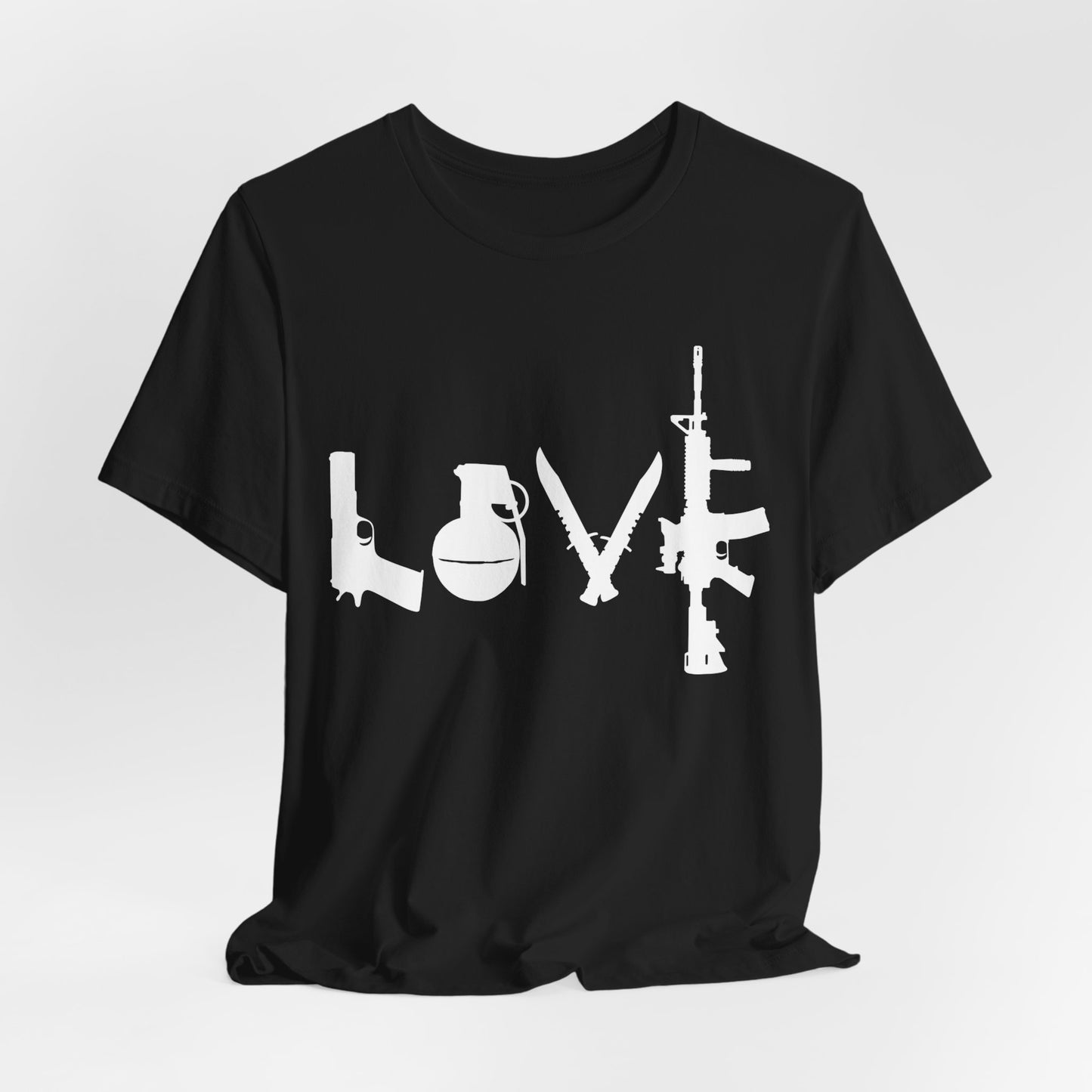 LOVE - Unisex Cotton Crew Tee