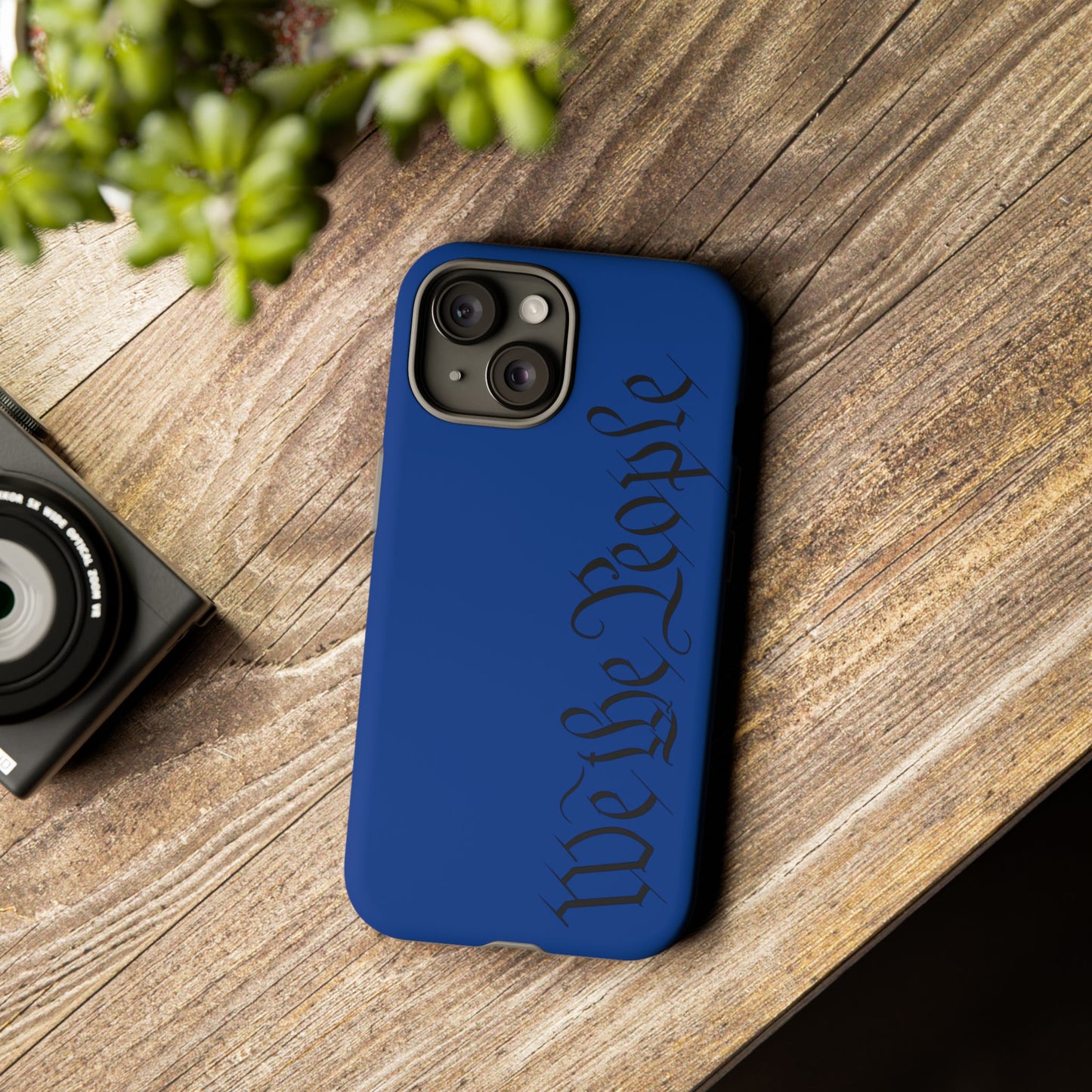 Blue WTP Phone Case