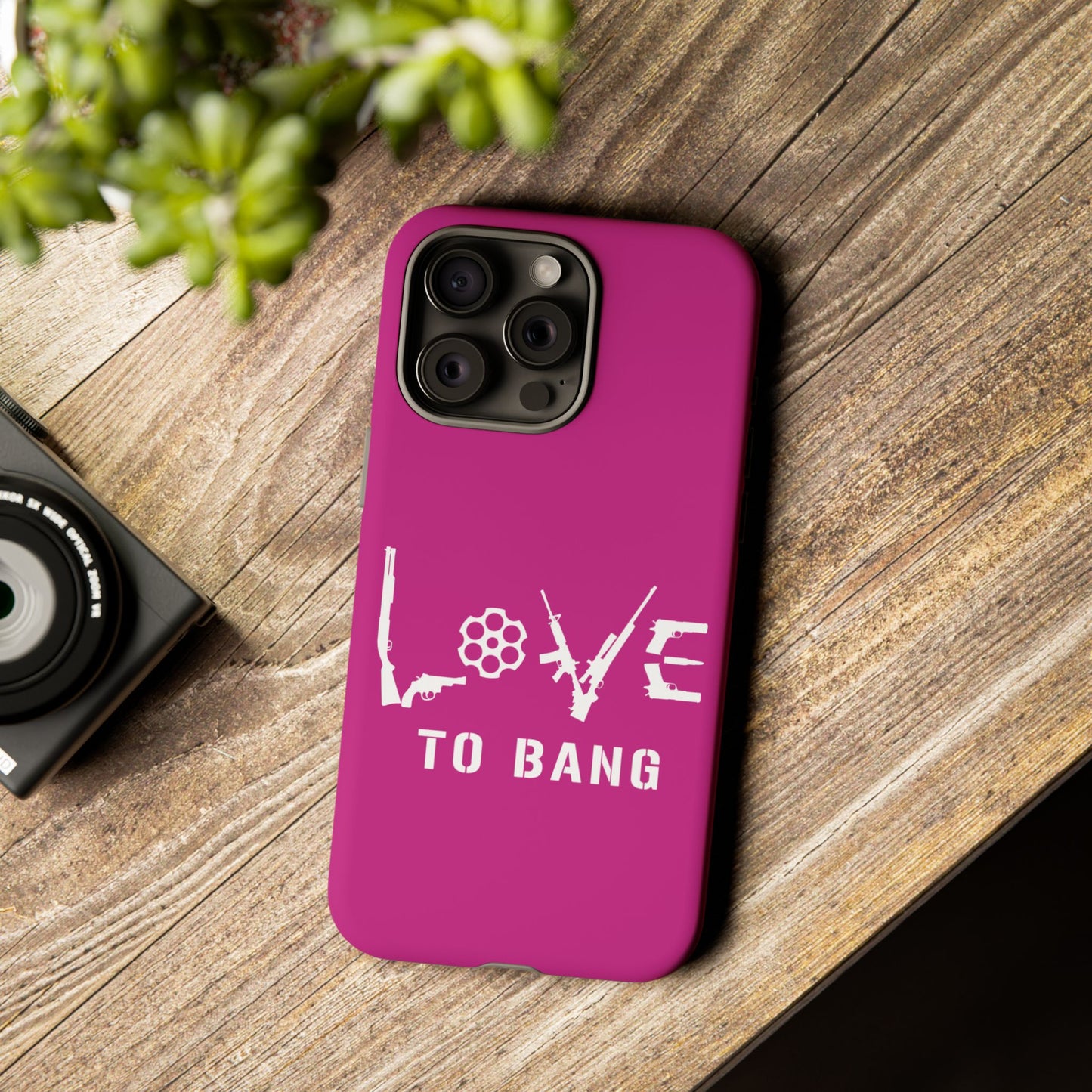 Dark Pink LTB Phone Case