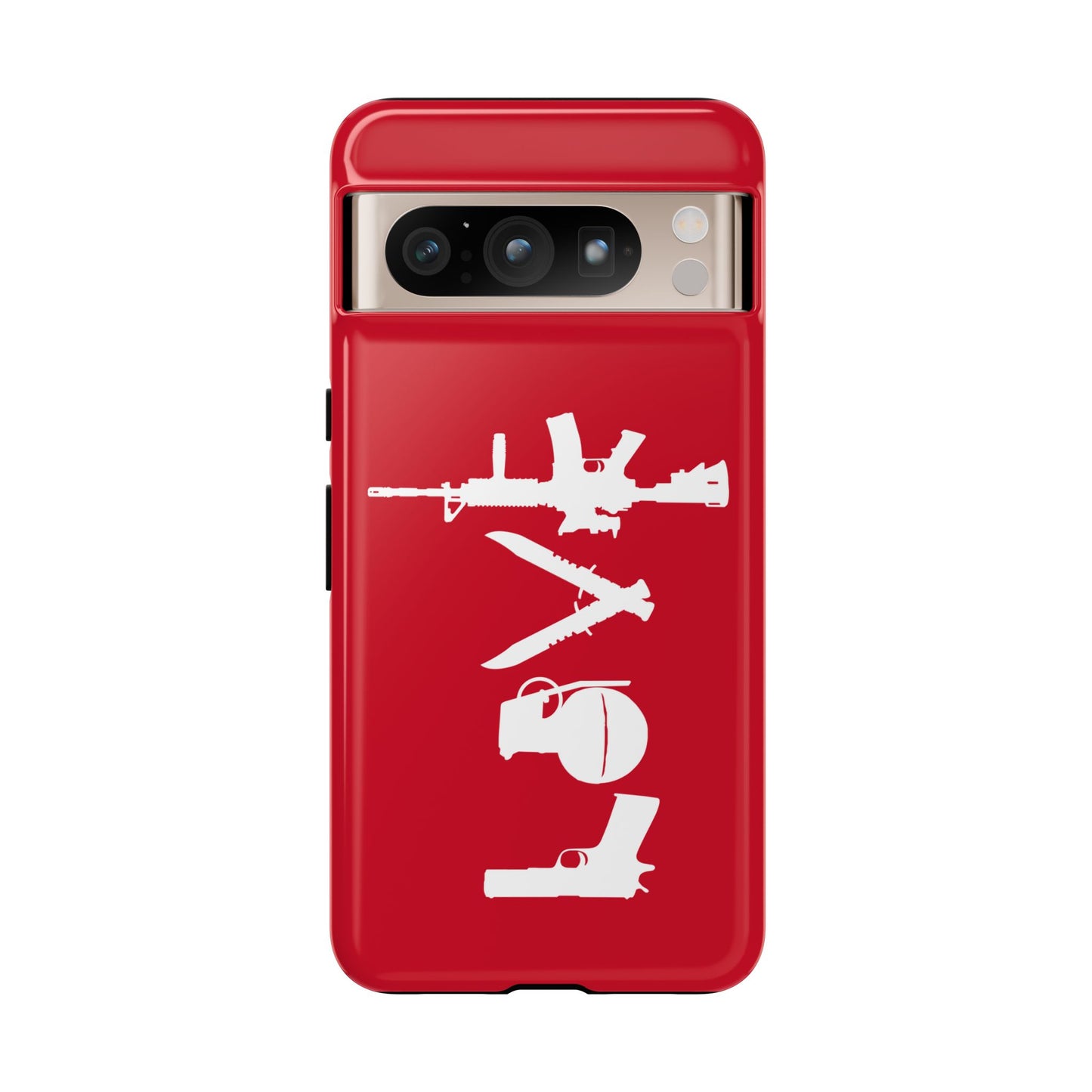Dark Red Love Phone Case
