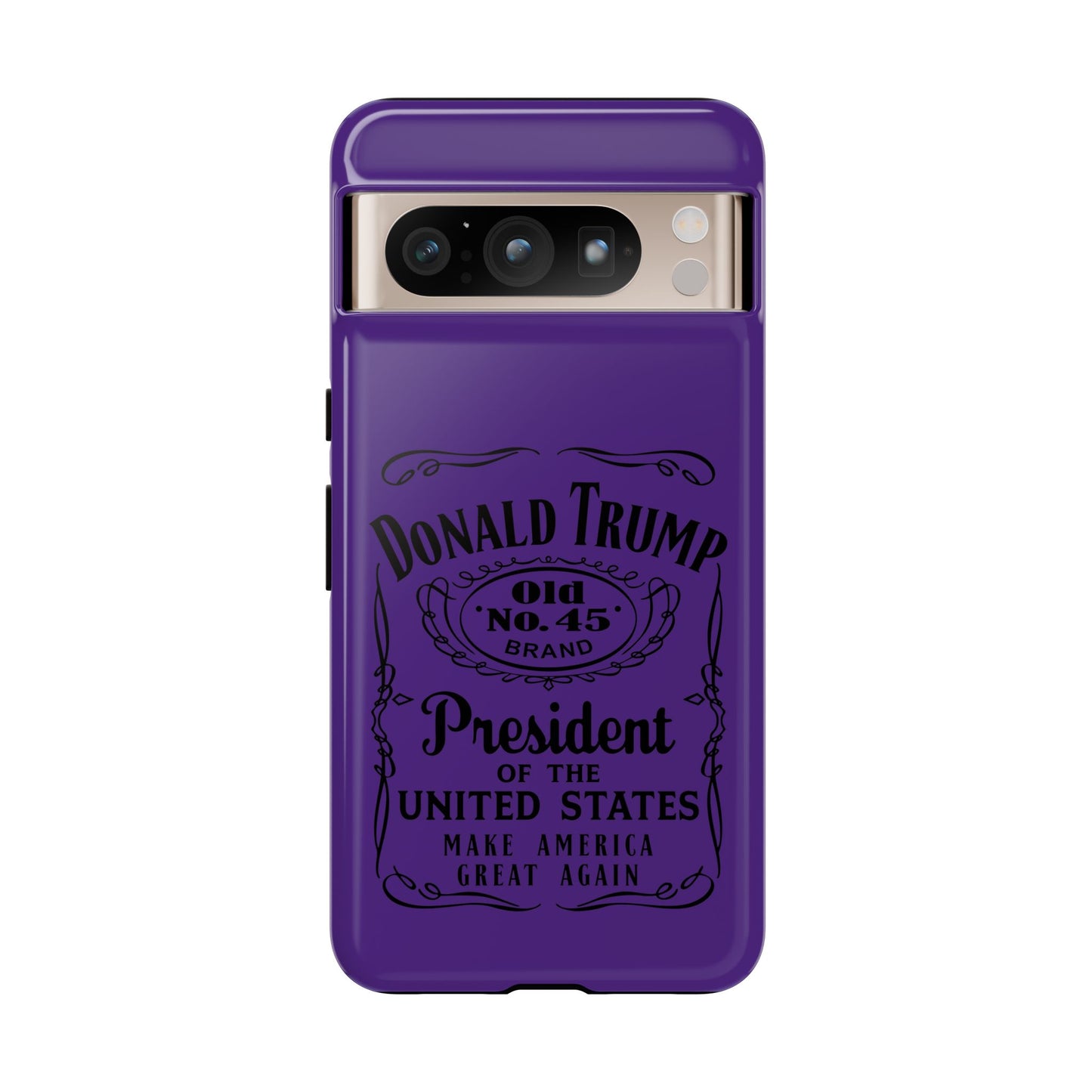 Purple Trump Whiskey Phone Case