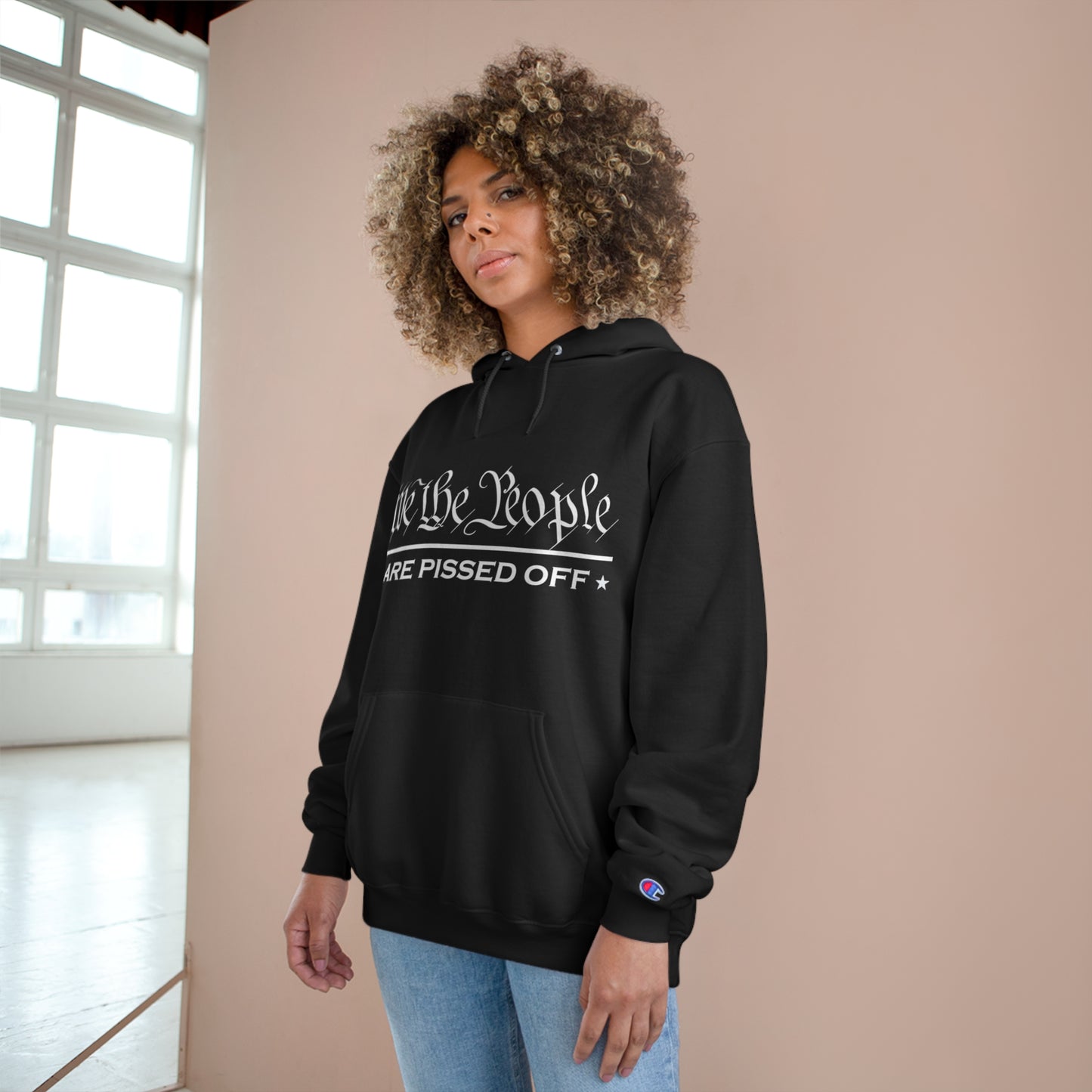 We The People Are Pissed - Champion Hoodie