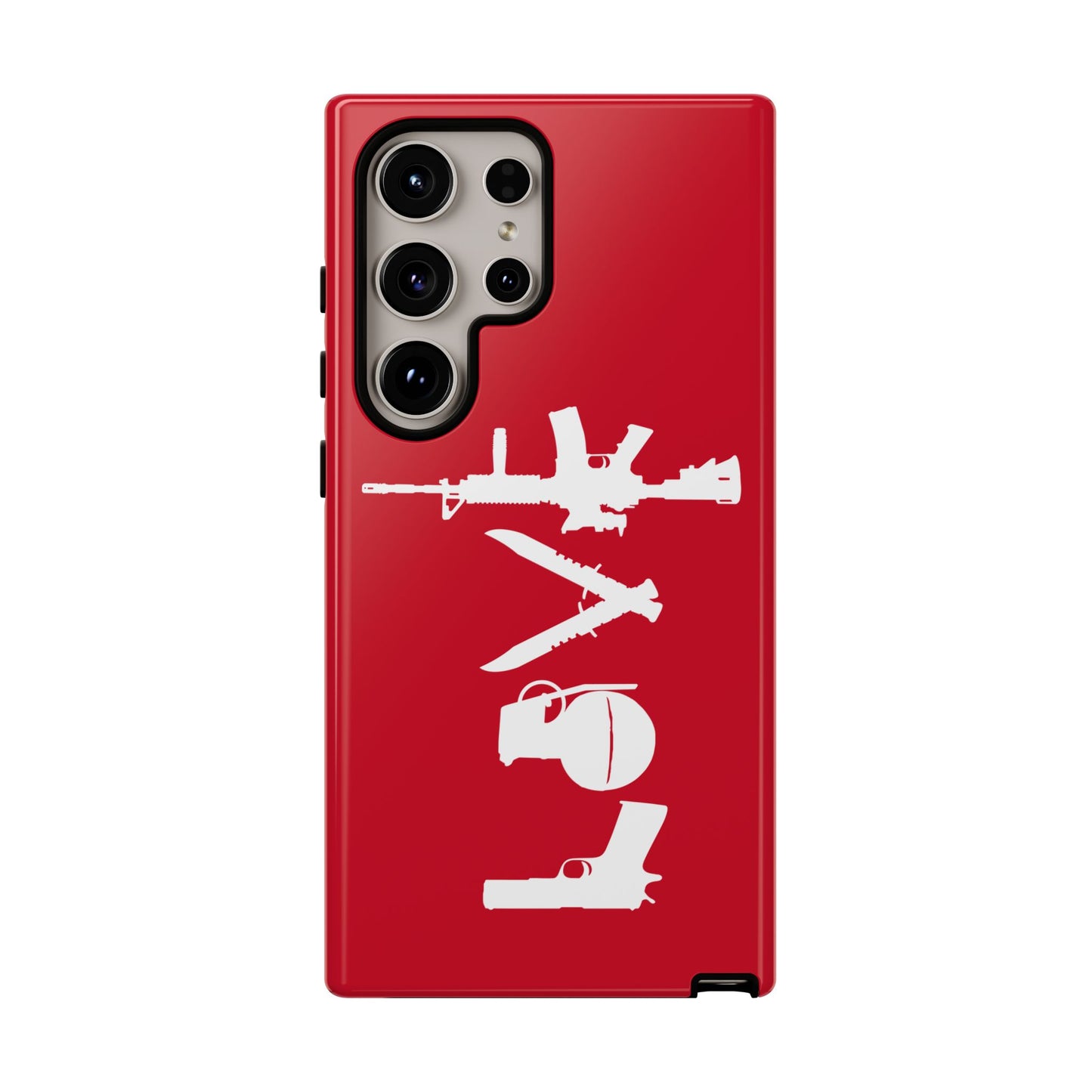 Dark Red Love Phone Case