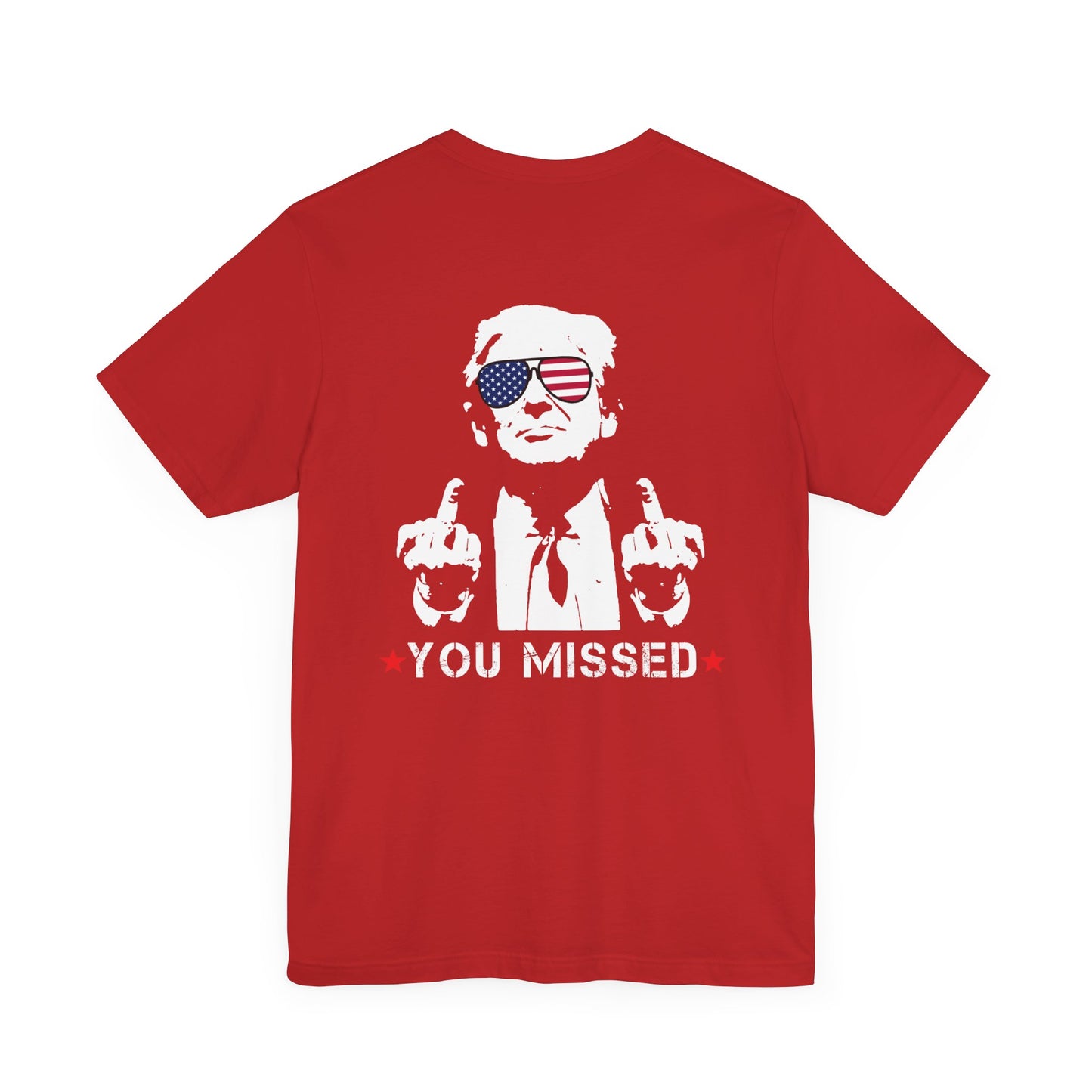 Trump 2024 - You Missed - Unisex Cotton Crew Tee