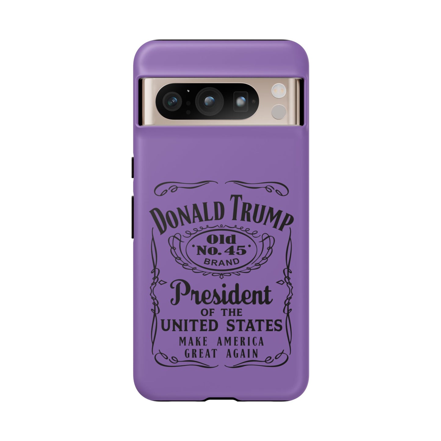 Light Purple Trump Whiskey Phone Case