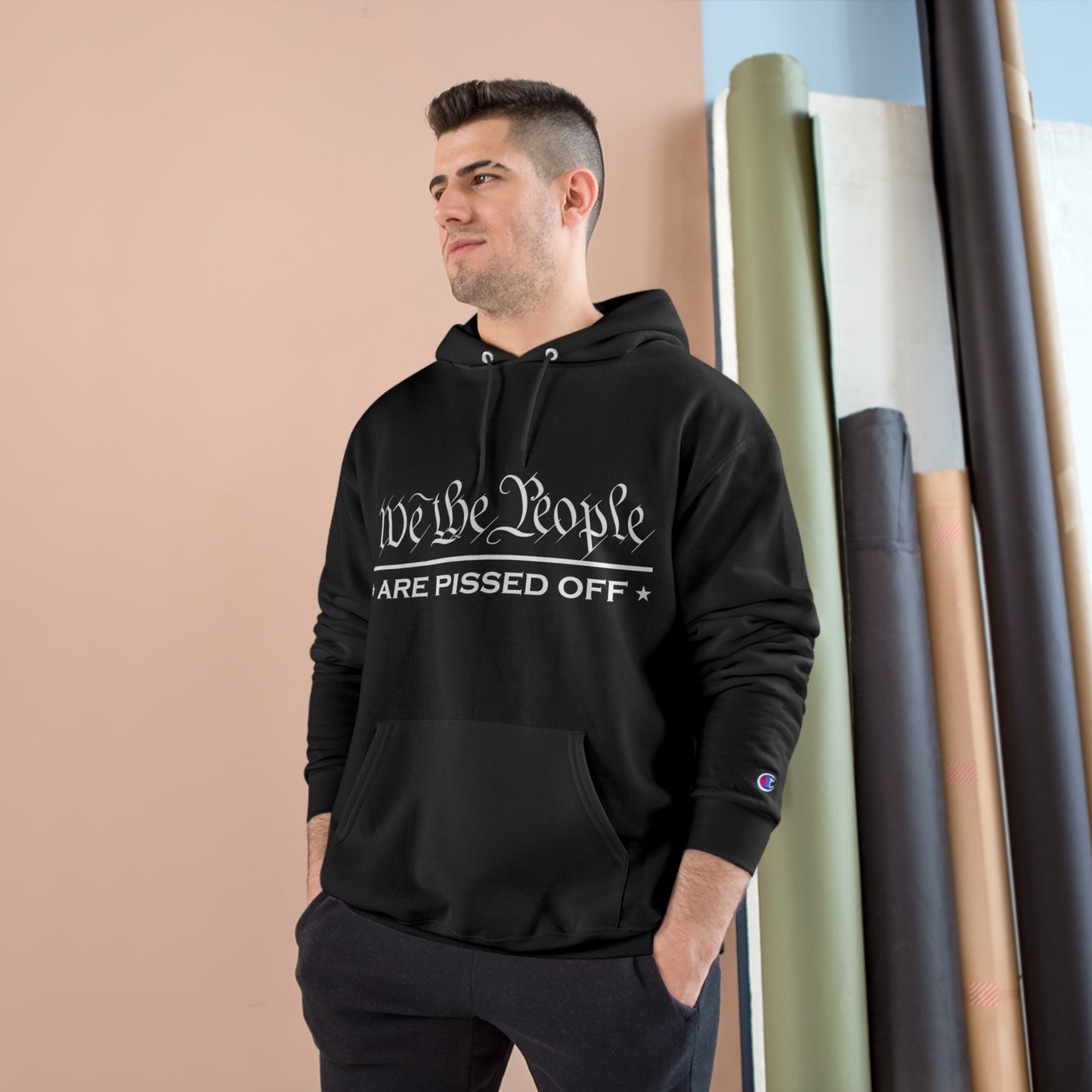 We The People Are Pissed - Champion Hoodie