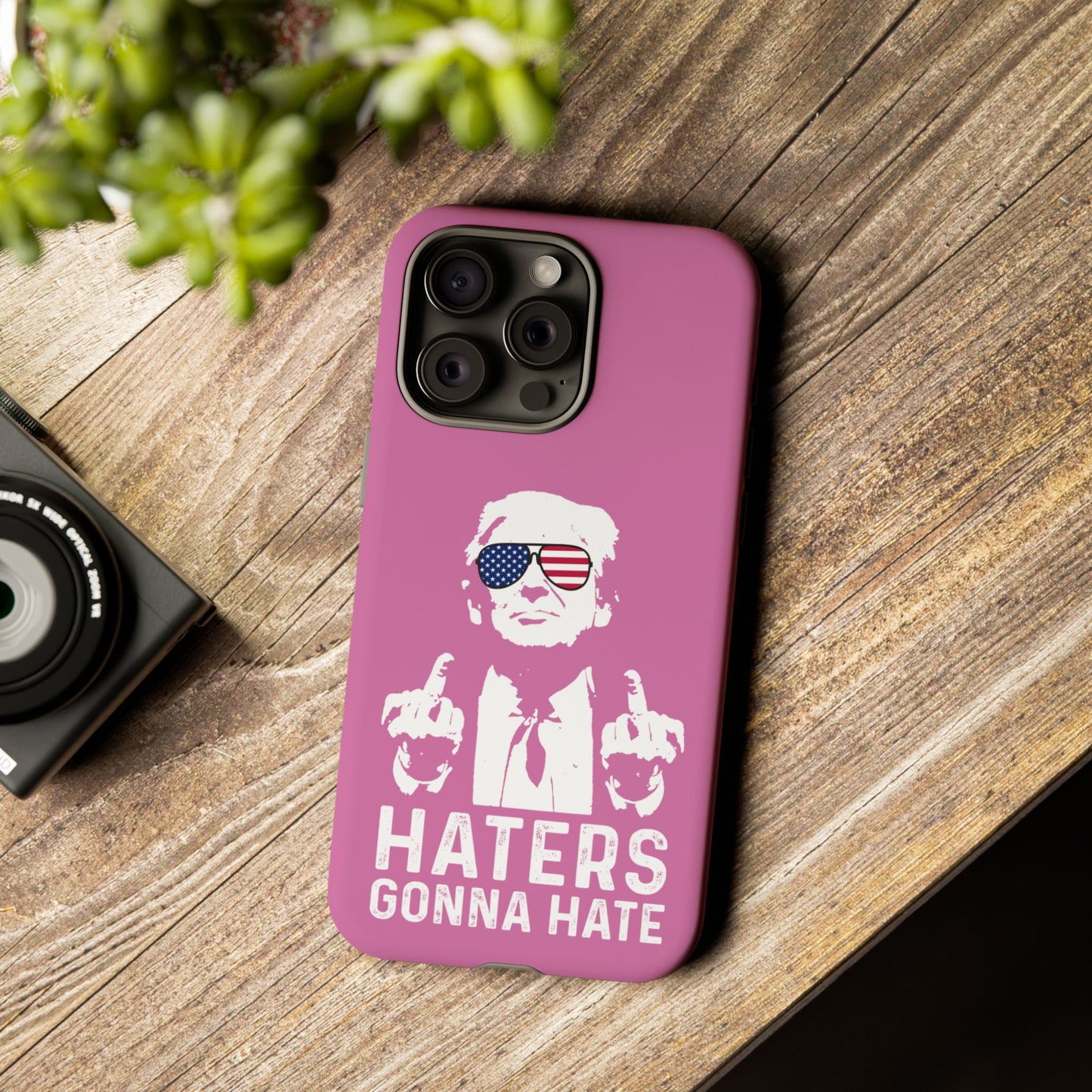 Light Pink Trump Hater Phone Case