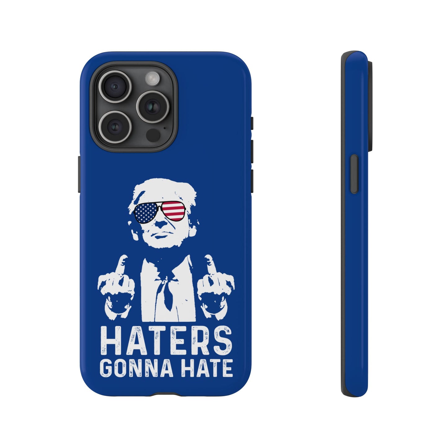 Blue Trump Hater Phone Case