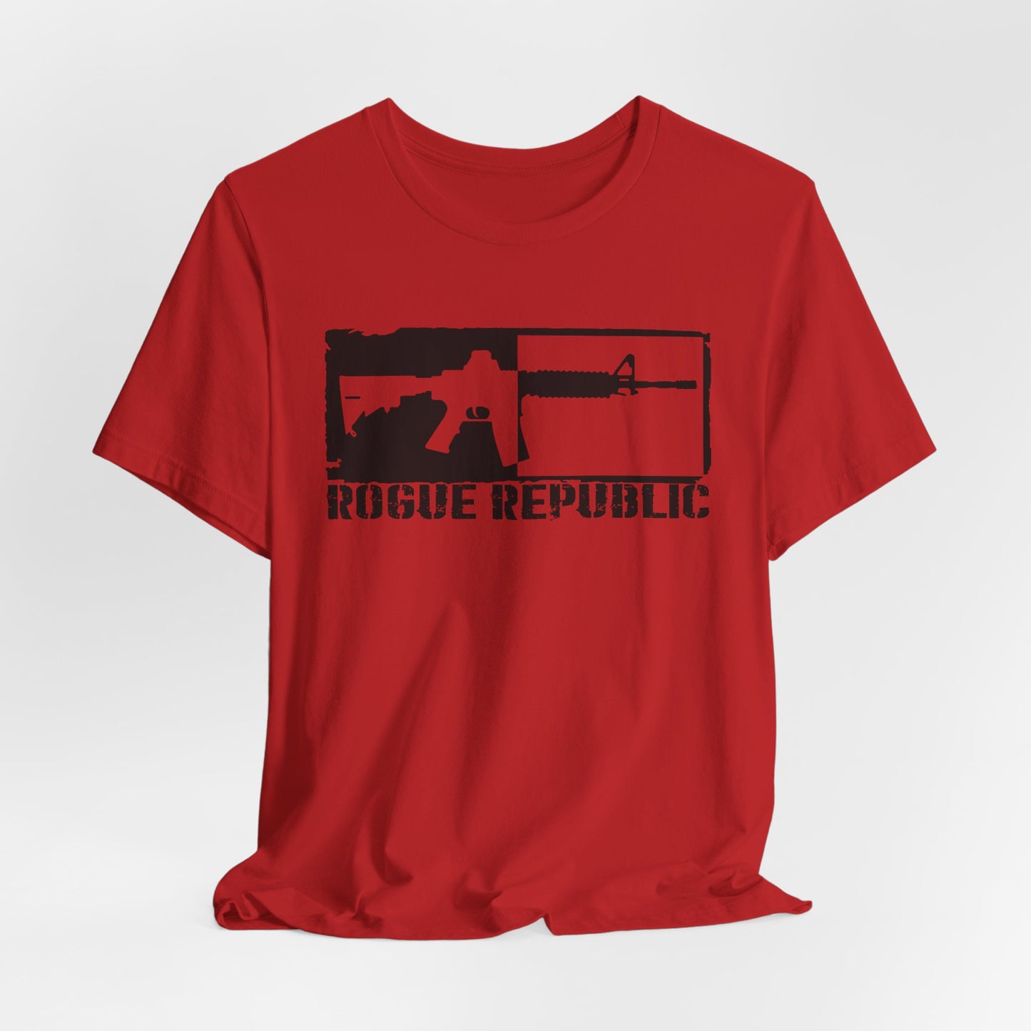 Rogue Republic AR15 - Unisex Cotton Crew Tee