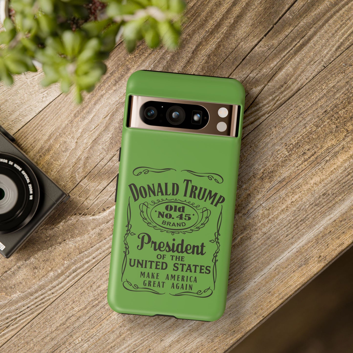 Green Trump Whiskey Phone Case