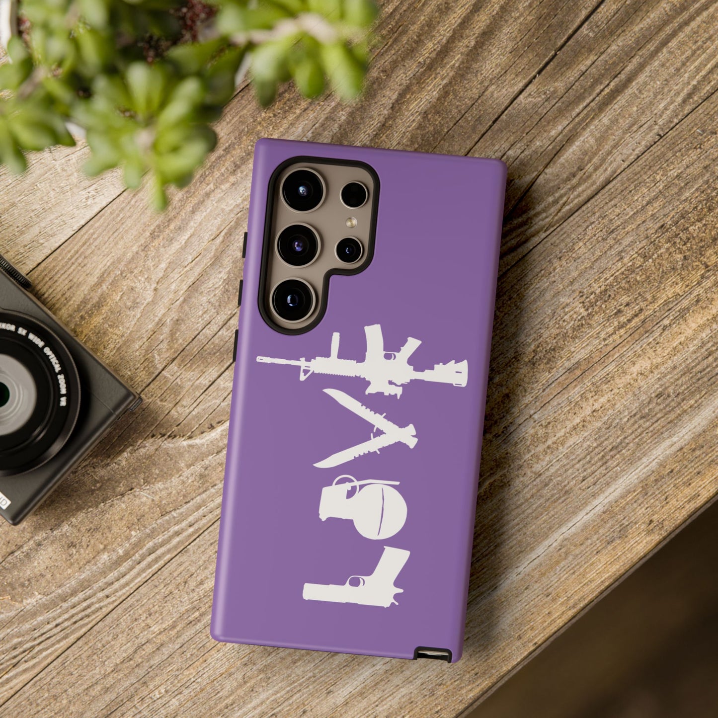 Light Purple Love Phone Case
