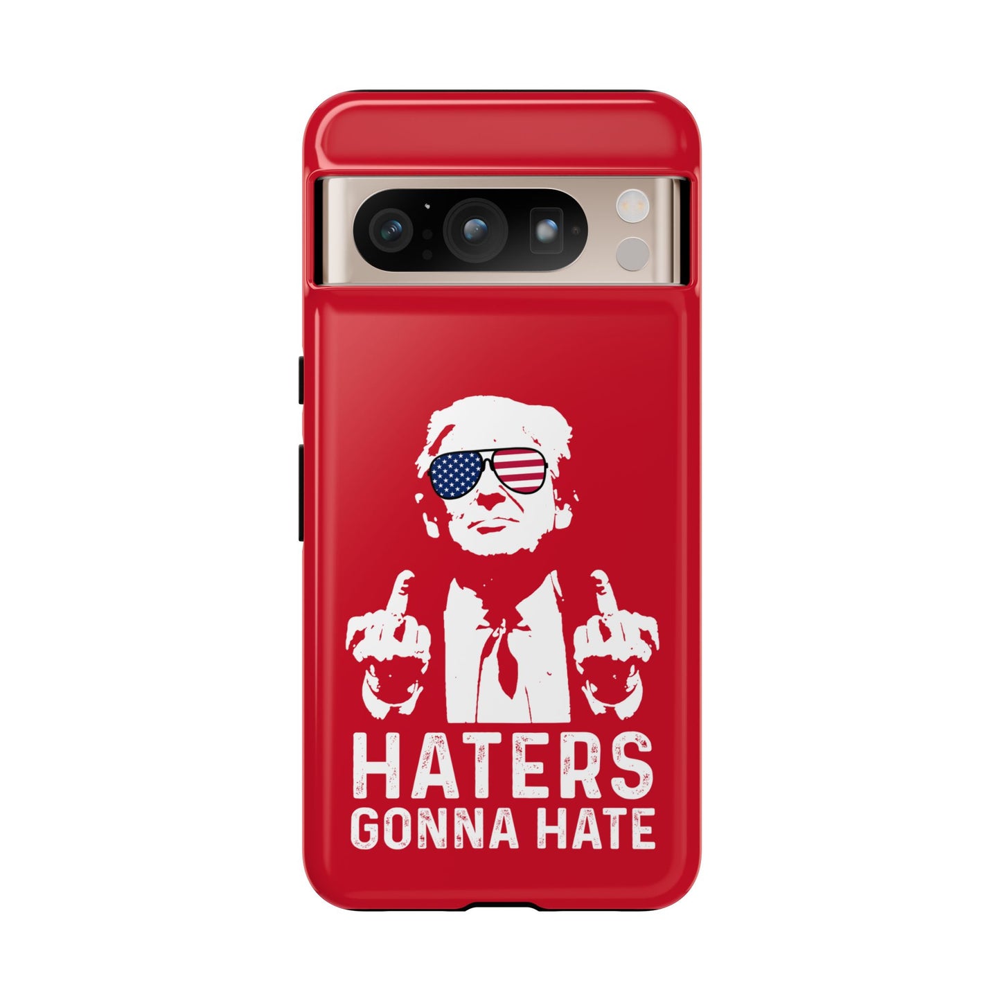 Dark Red Trump Hater Phone Case