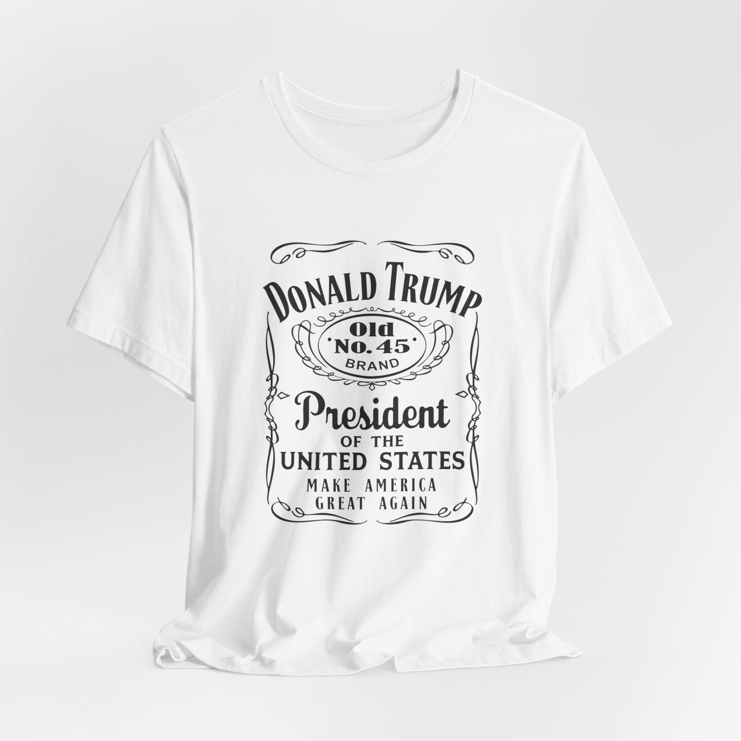 Donald Trump Whiskey - Unisex Cotton Crew Tee