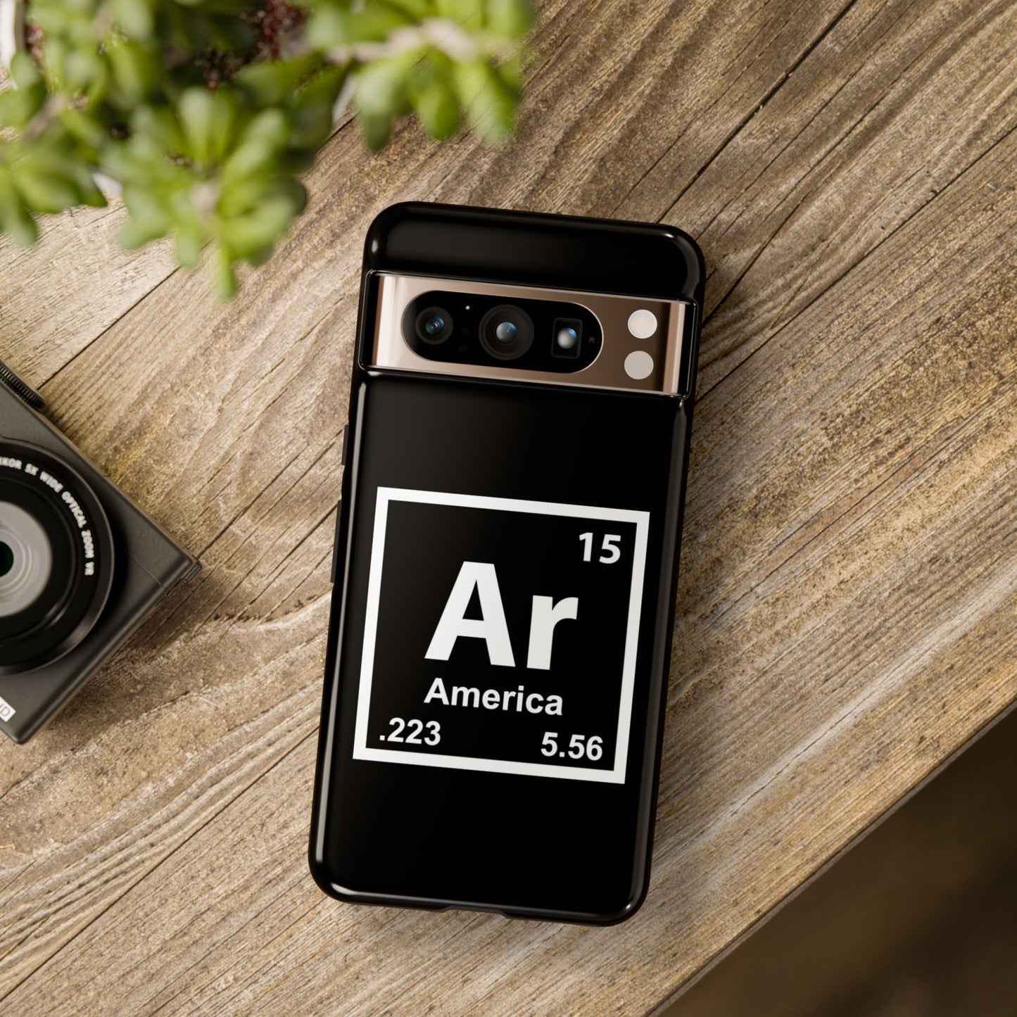 Red Periodic Table Phone Case