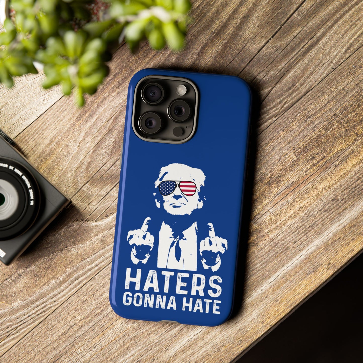 Blue Trump Hater Phone Case