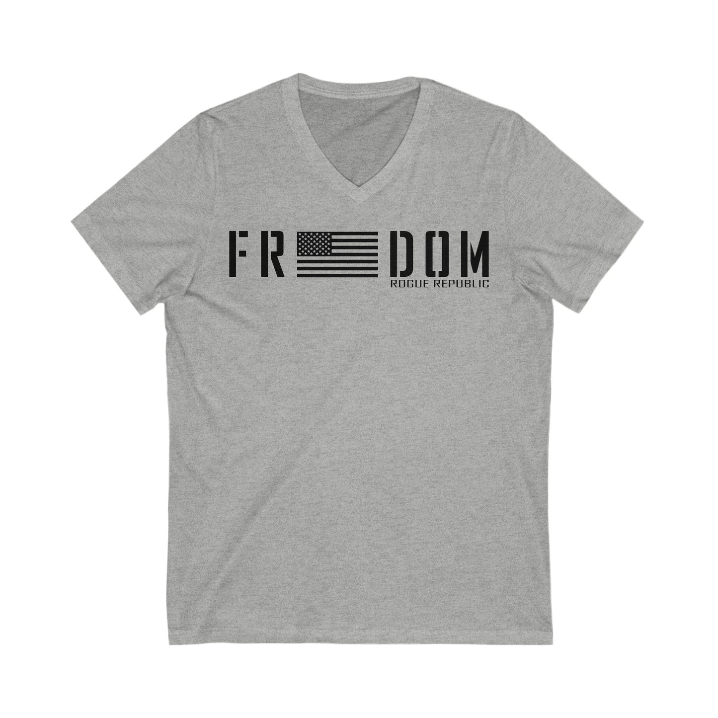 FREEDOM Short Sleeve V-Neck Tee