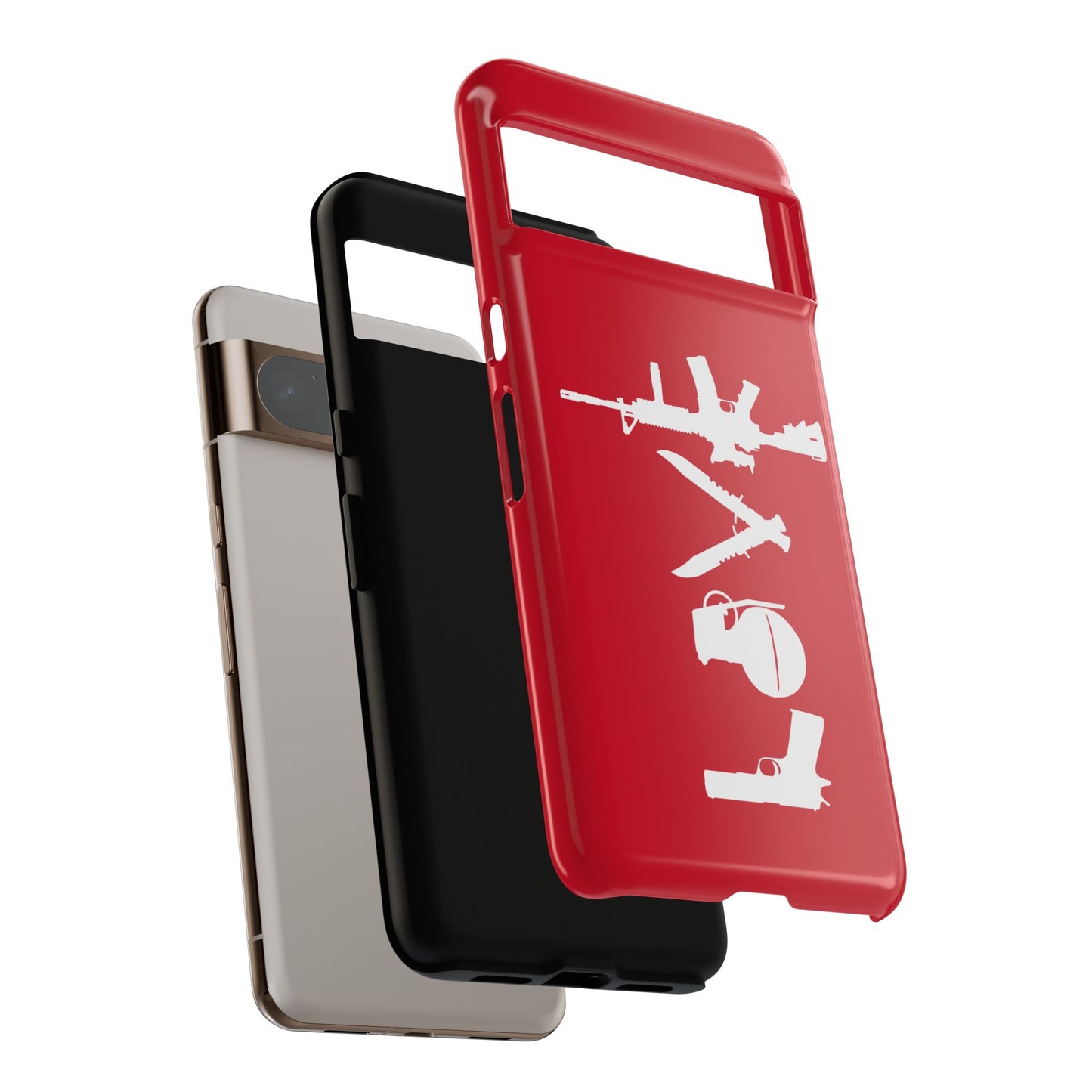 Dark Red Love Phone Case