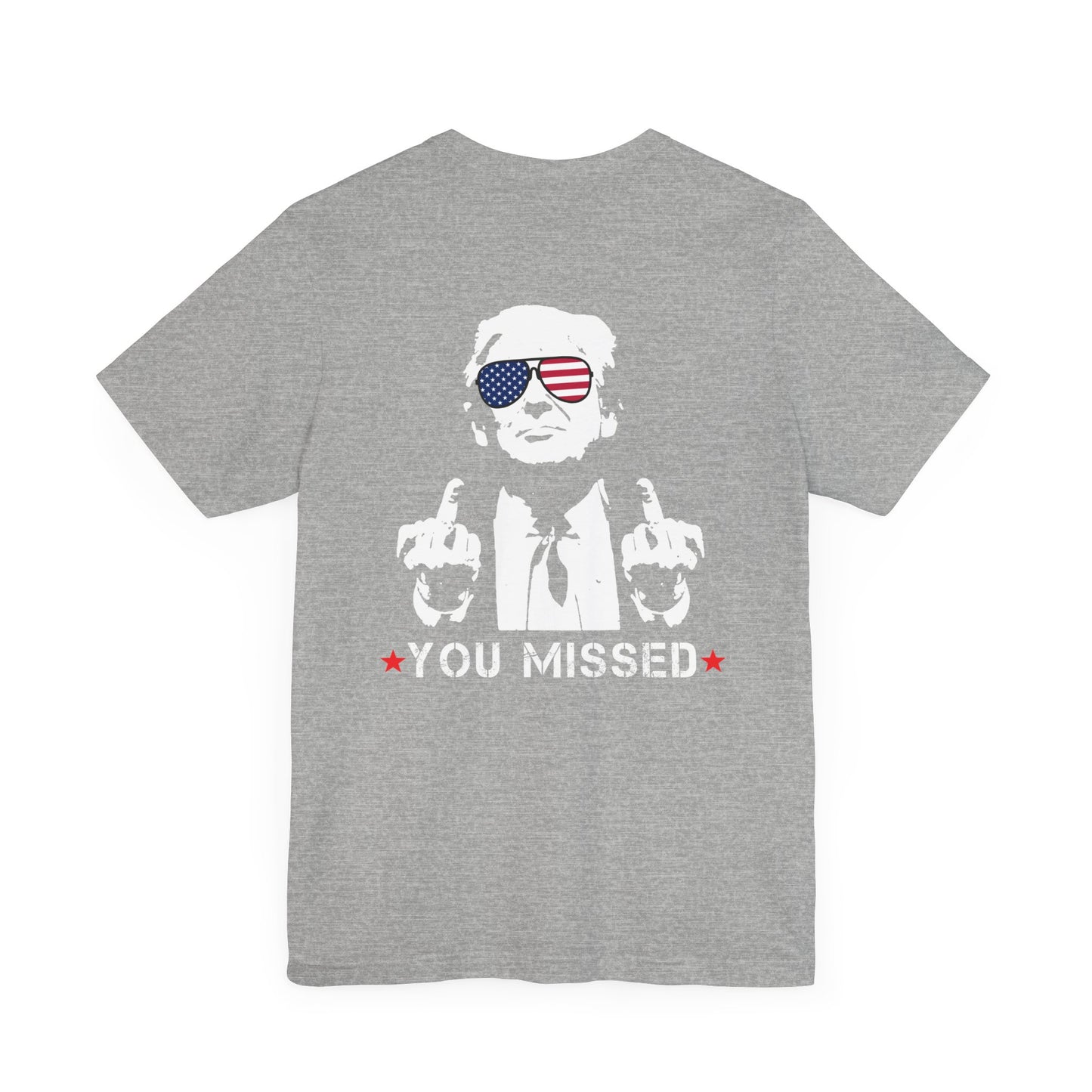 Trump 2024 - You Missed - Unisex Cotton Crew Tee