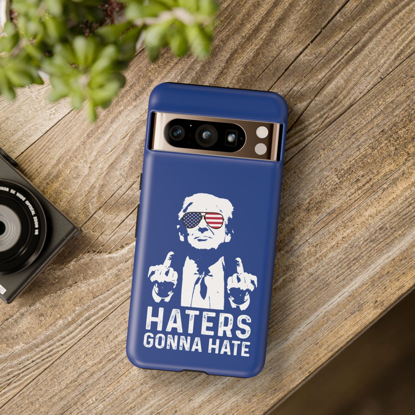 Blue Trump Hater Phone Case
