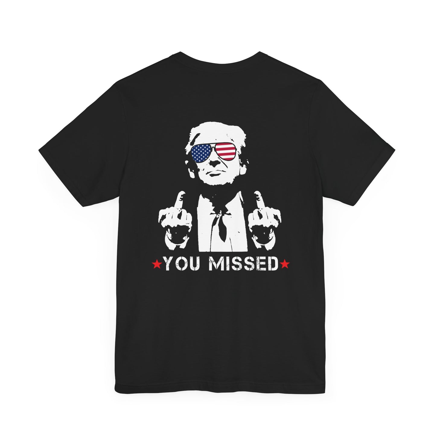 Trump 2024 - You Missed - Unisex Cotton Crew Tee