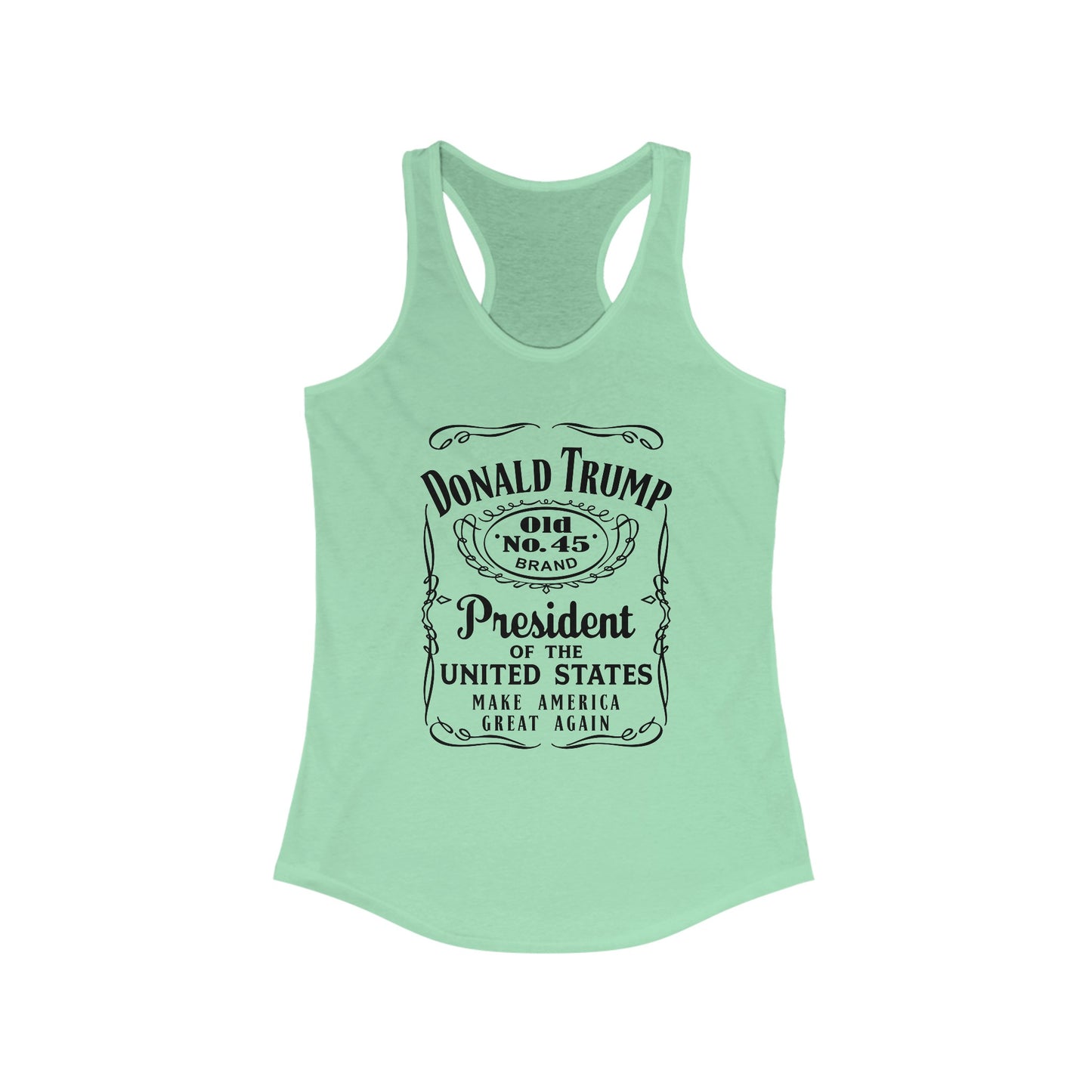 Trump Whiskey Women's Ideal Racerback Tank