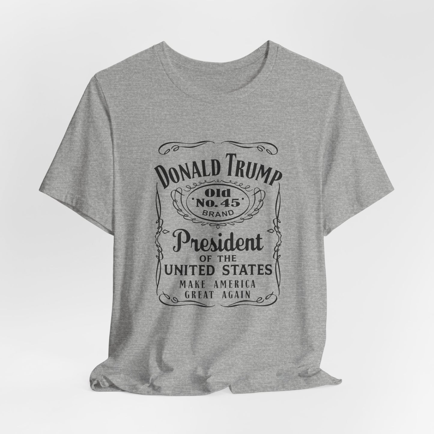 Donald Trump Whiskey - Unisex Cotton Crew Tee