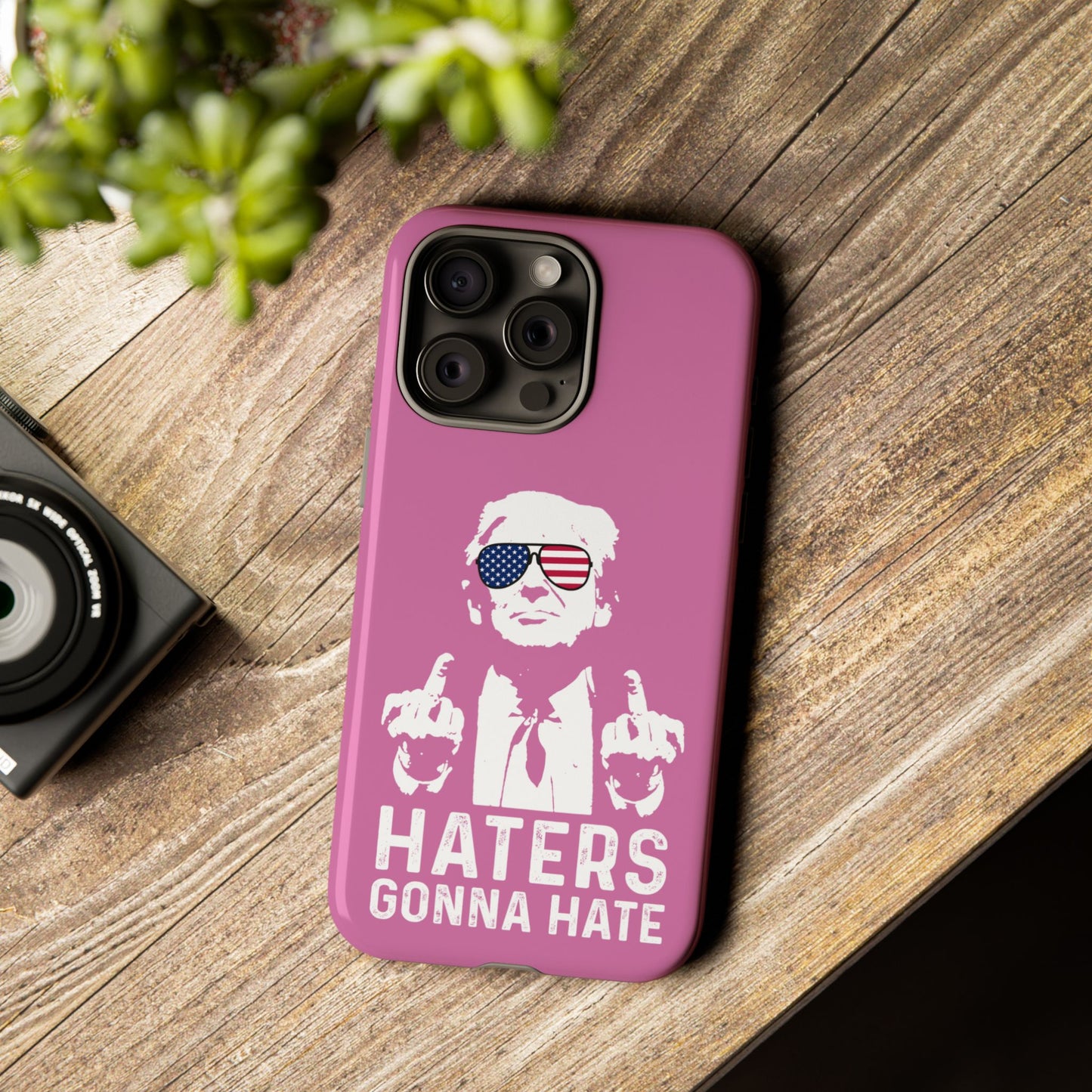 Light Pink Trump Hater Phone Case