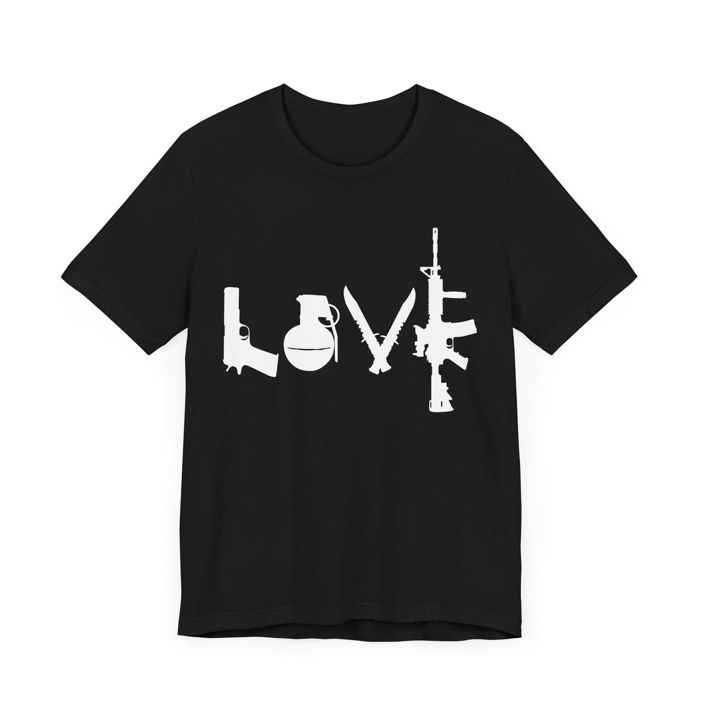 LOVE - Unisex Cotton Crew Tee