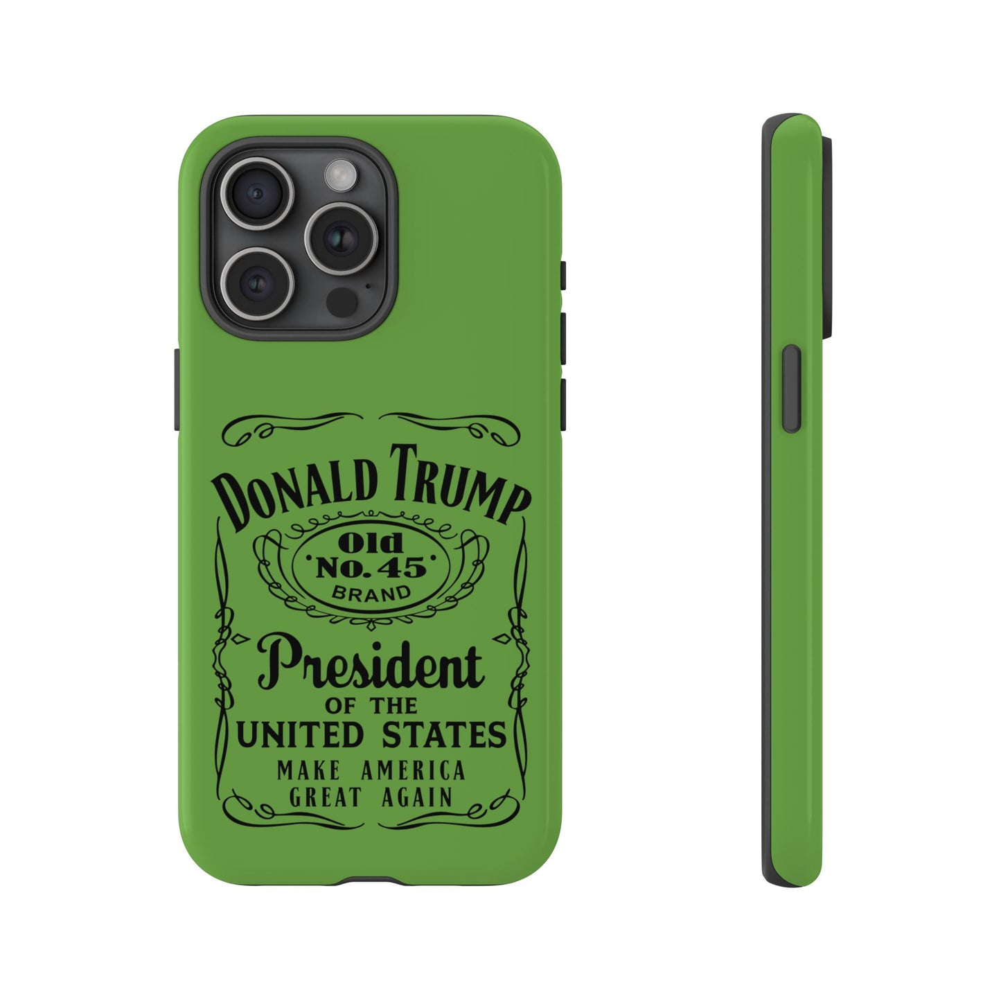 Green Trump Whiskey Phone Case