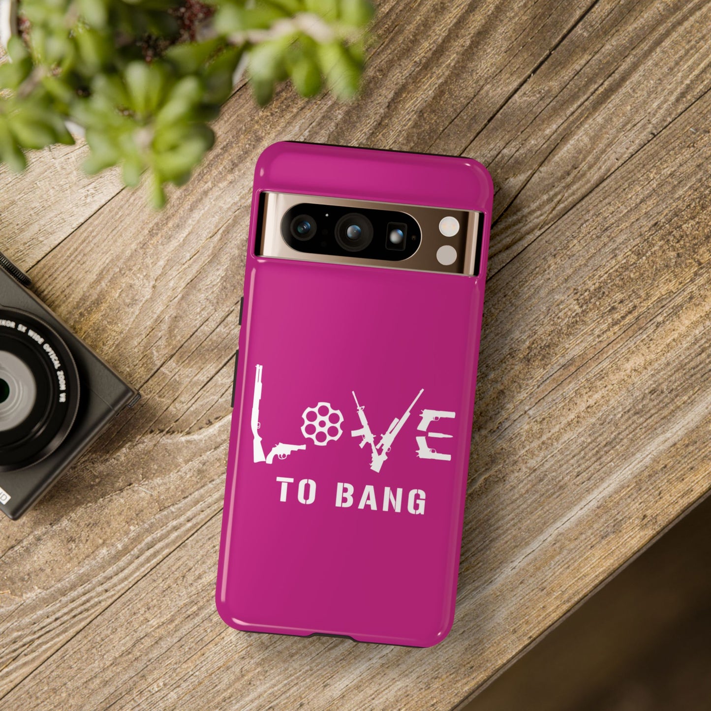 Dark Pink LTB Phone Case