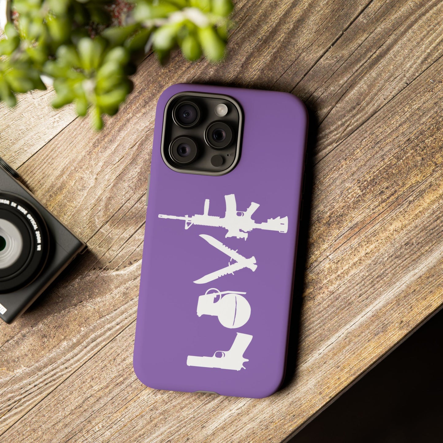 Light Purple Love Phone Case