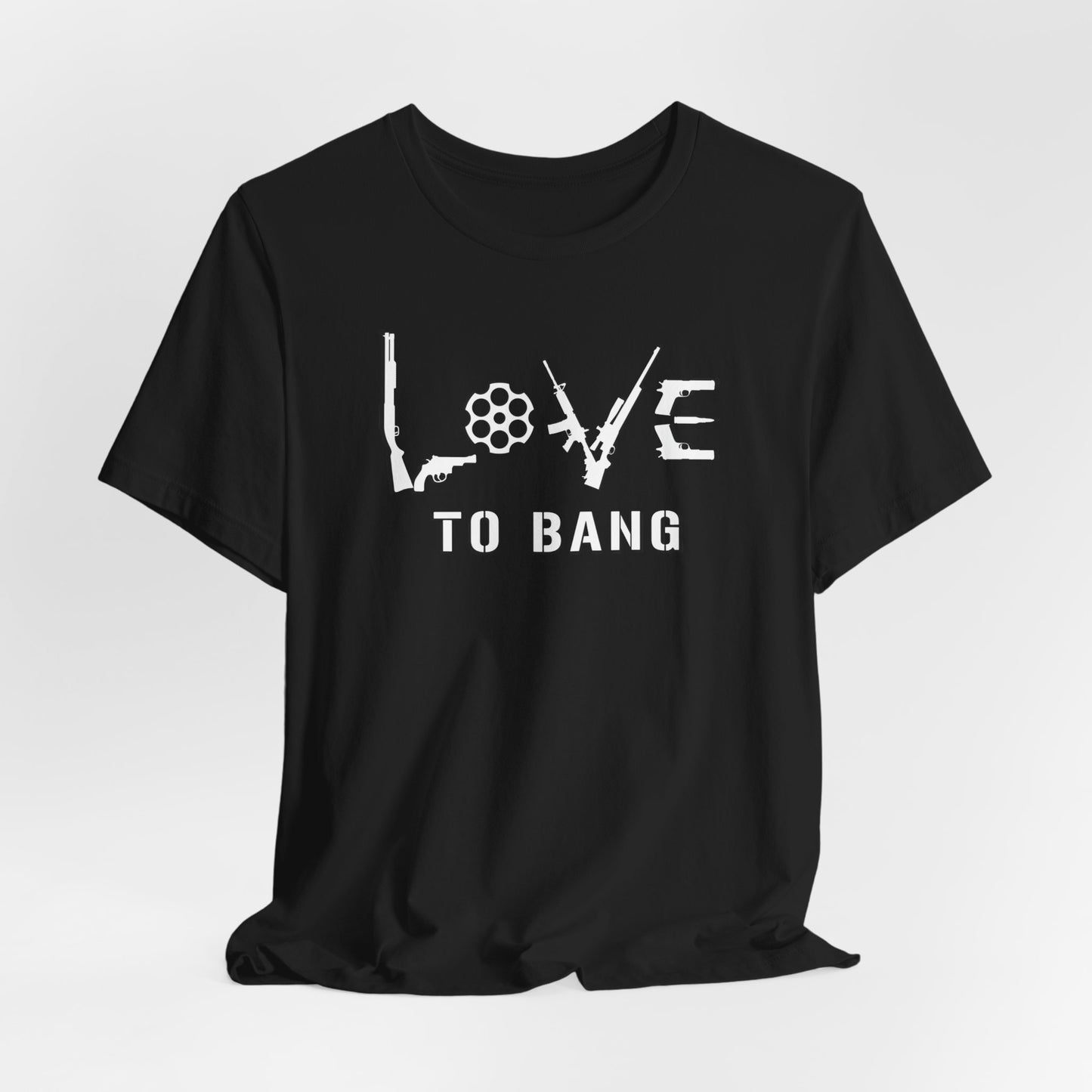 Love To Bang - Unisex Cotton Crew Tee