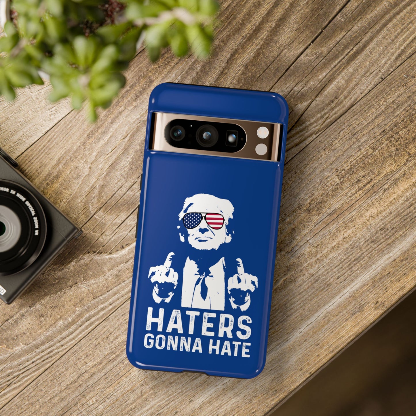 Blue Trump Hater Phone Case