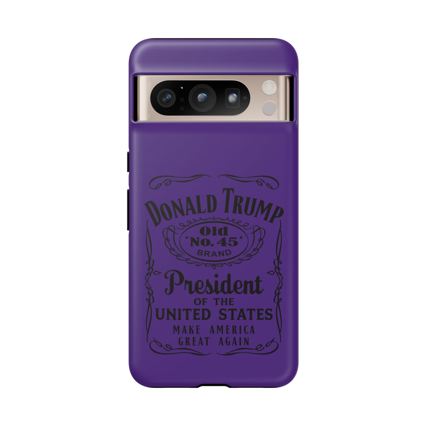 Purple Trump Whiskey Phone Case