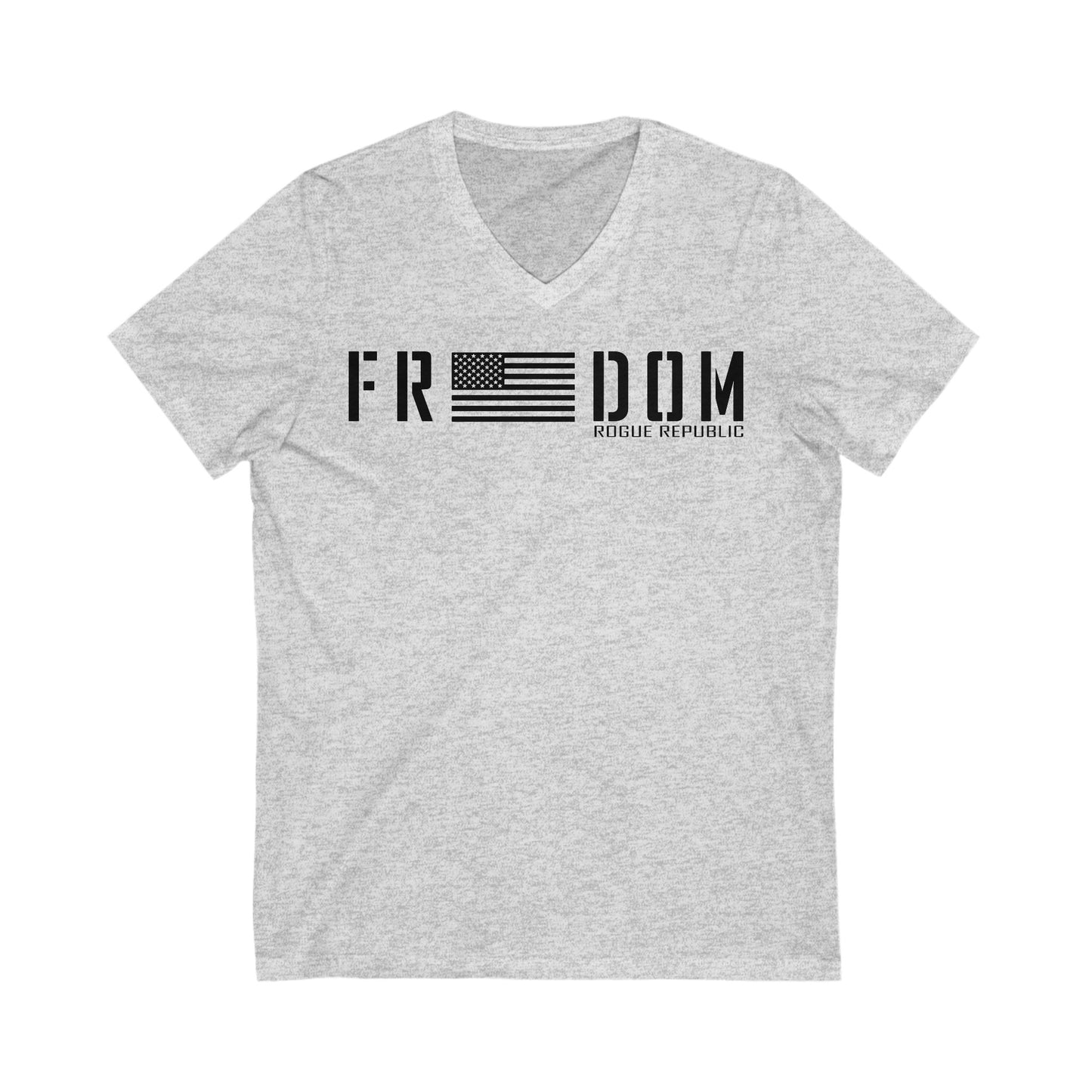 FREEDOM Short Sleeve V-Neck Tee