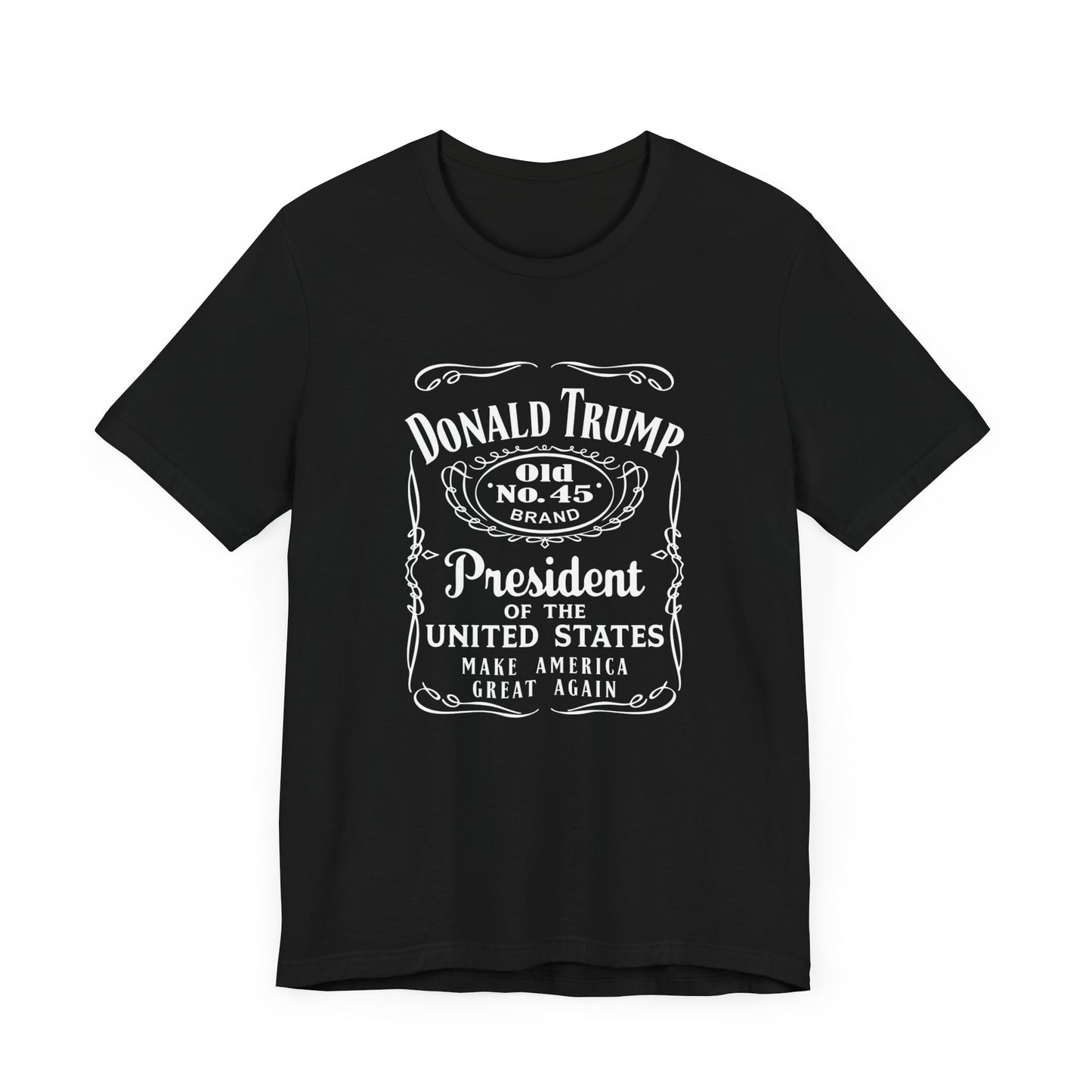 Donald Trump Whiskey - Unisex Cotton Crew Tee