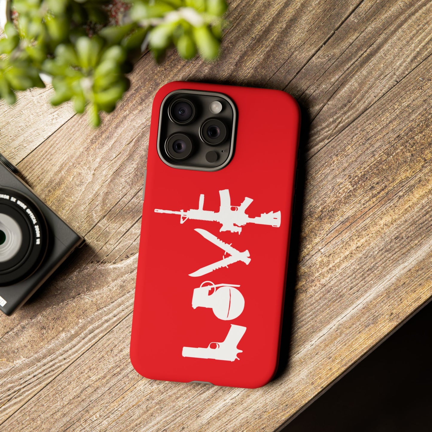 Red Love Phone Case