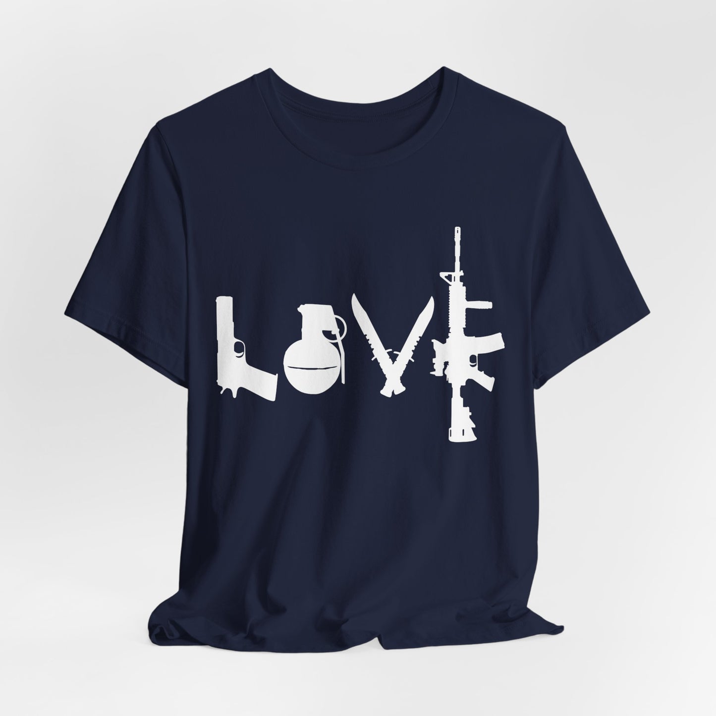 LOVE - Unisex Cotton Crew Tee