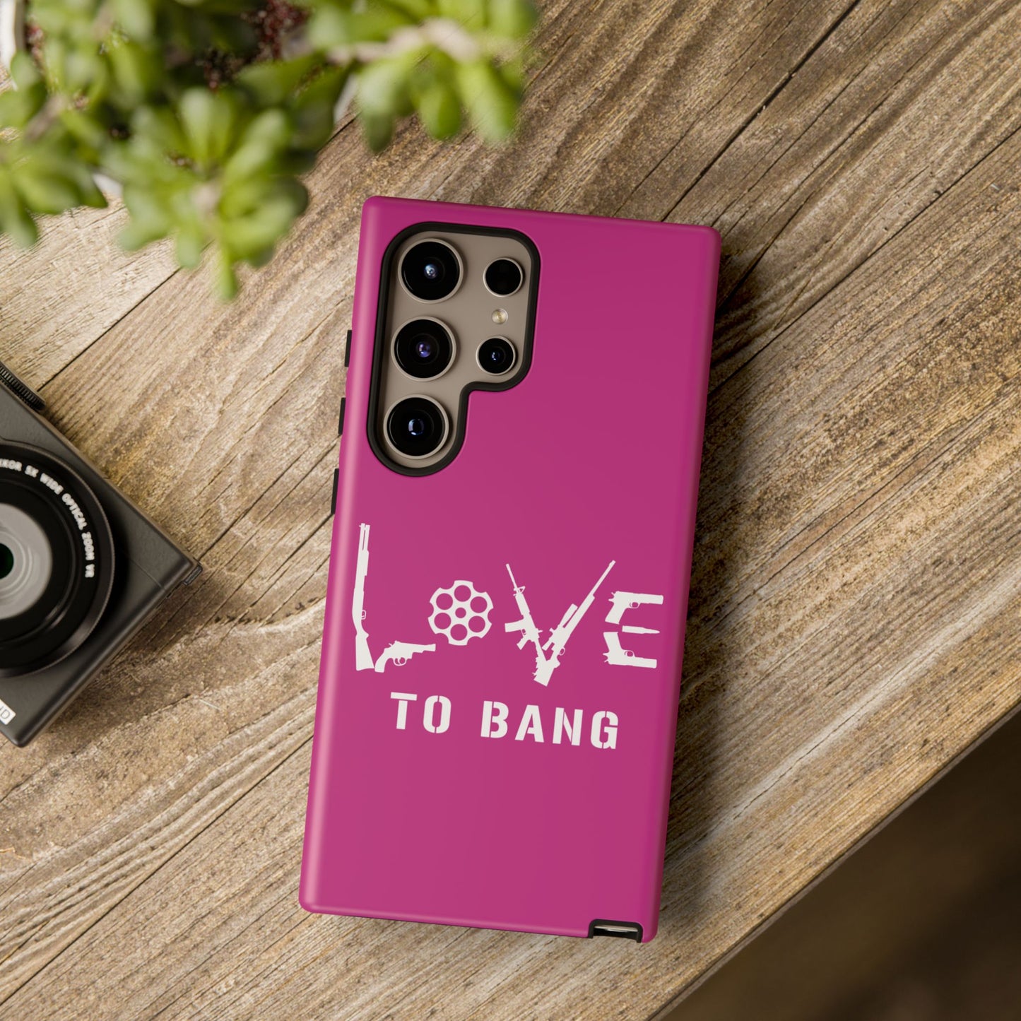 Dark Pink LTB Phone Case